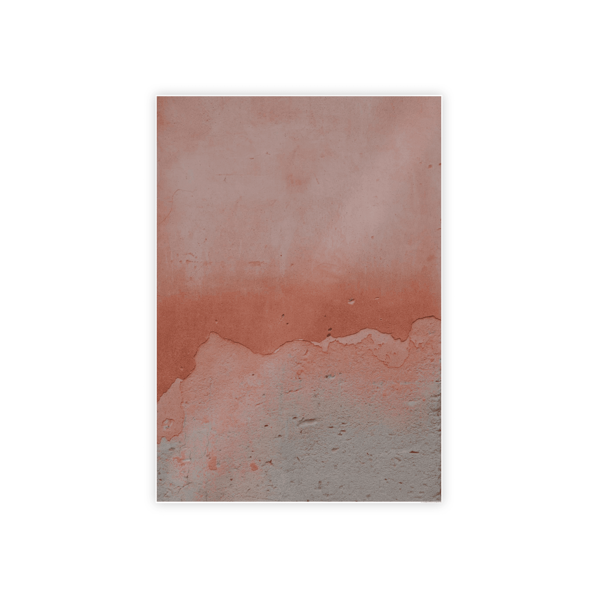 Abstract Minimalist Naturalistic Abstract Minimalist: Framed Canvas Print for Soothing Art