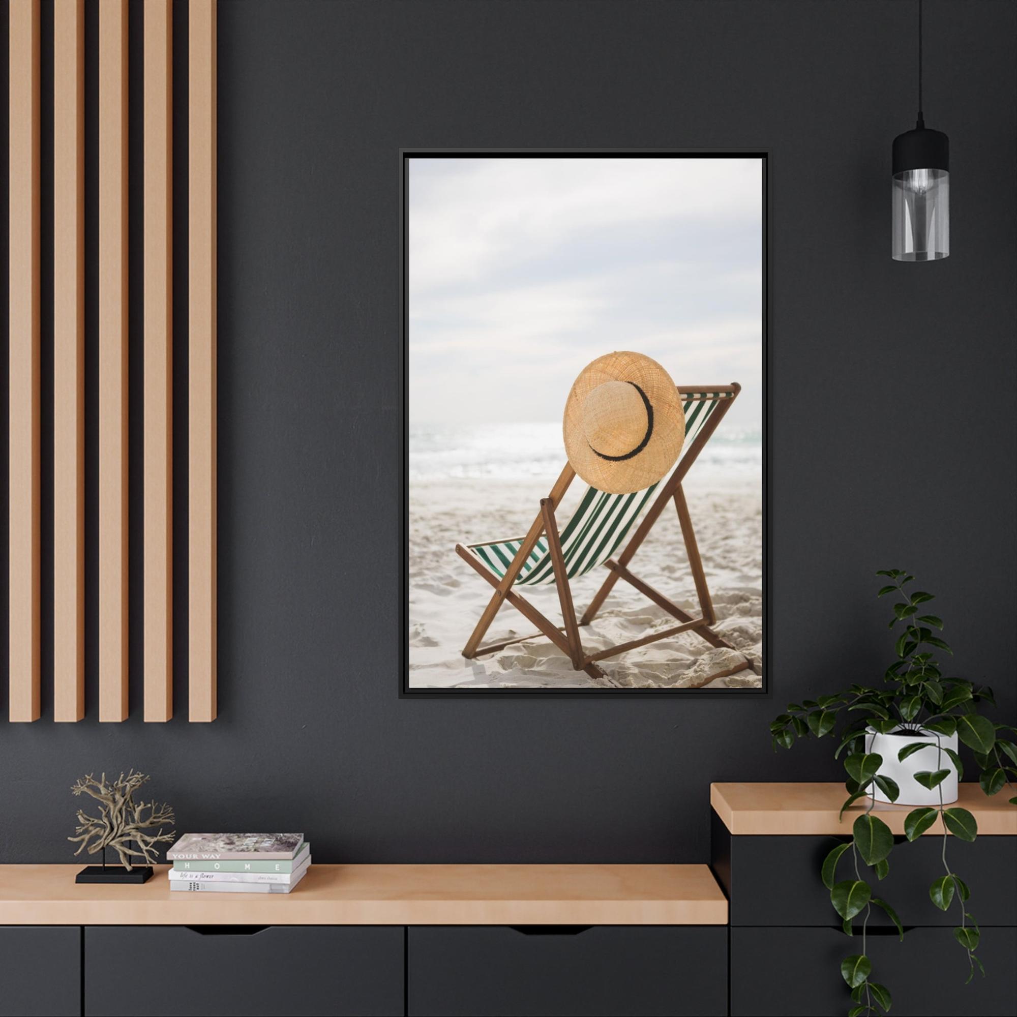 Relax Unwind and Destress: Framed Poster for a Relaxing Retreat