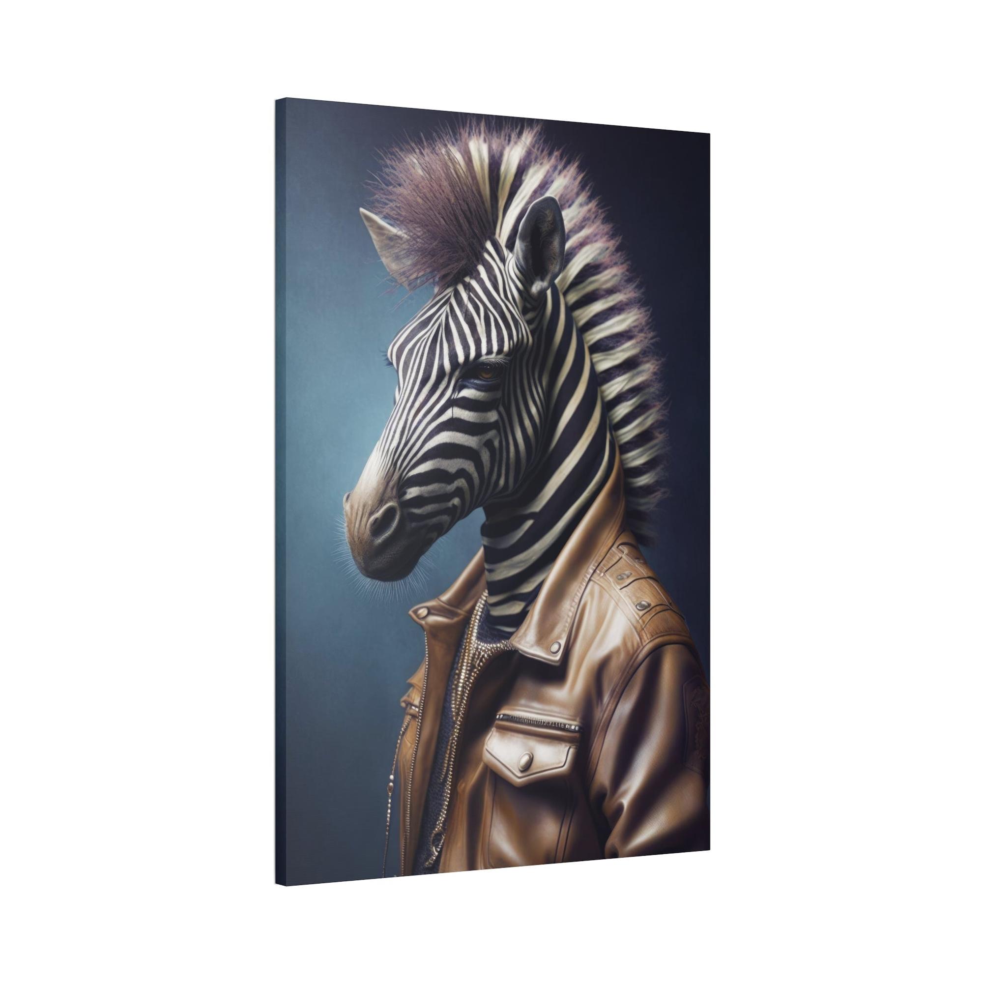 Zebras African Dreams: Wall Art Depicting the Grace and Strength of a Zebra