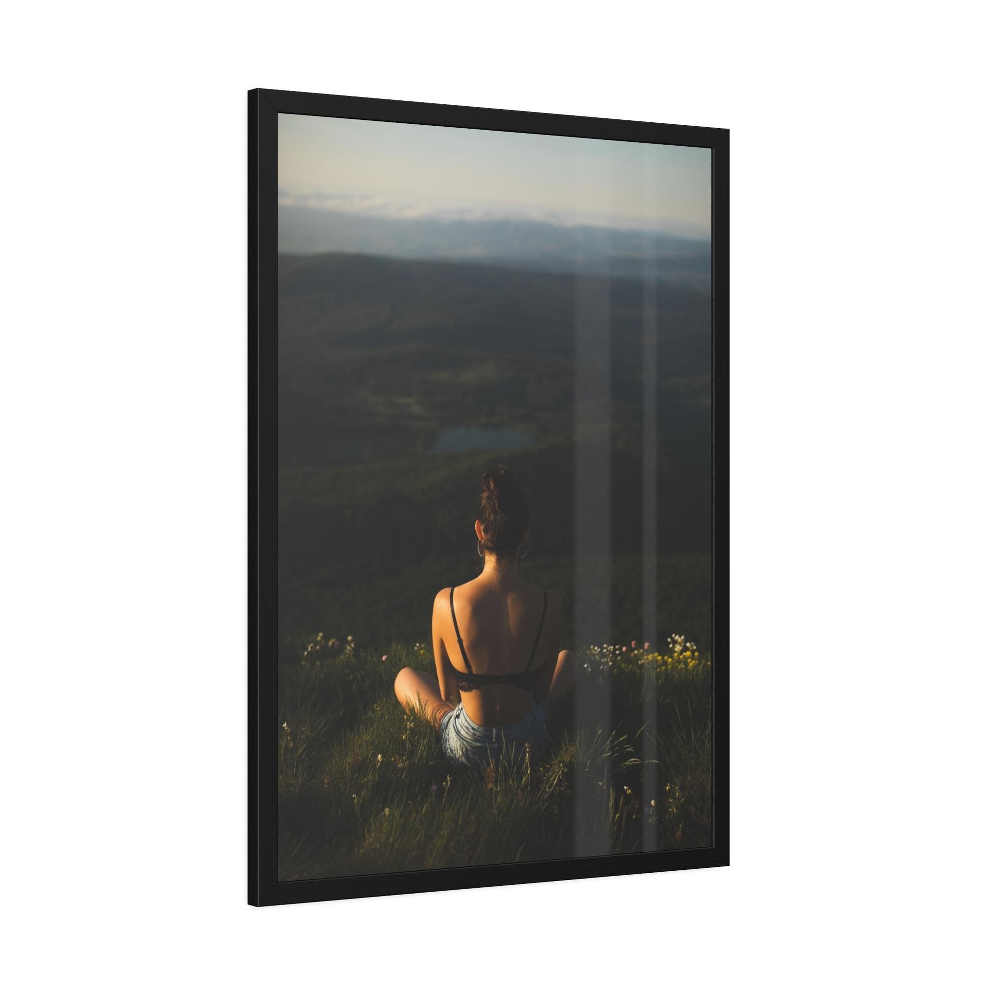 Relax Calming View: Natural Canvas Wall Art for Relaxation