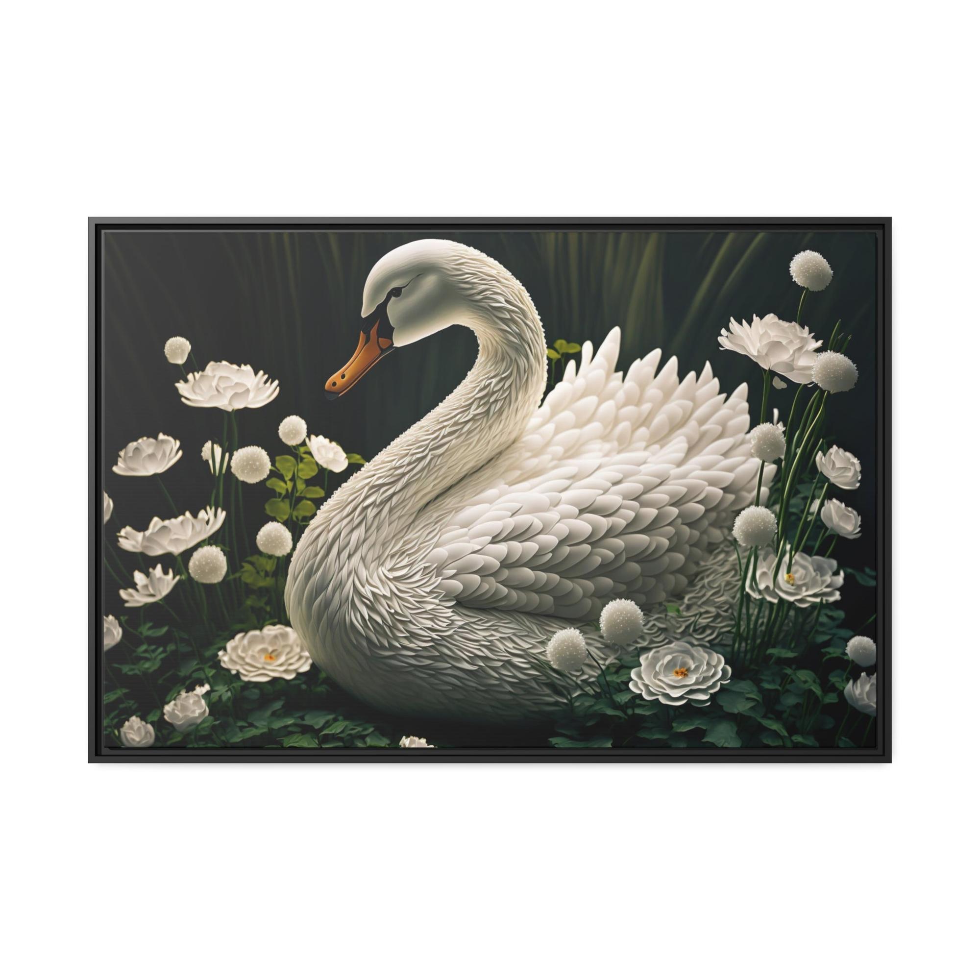 undefined Graceful Elegance: Wall Art Celebrating the Beauty and Poise of Swan