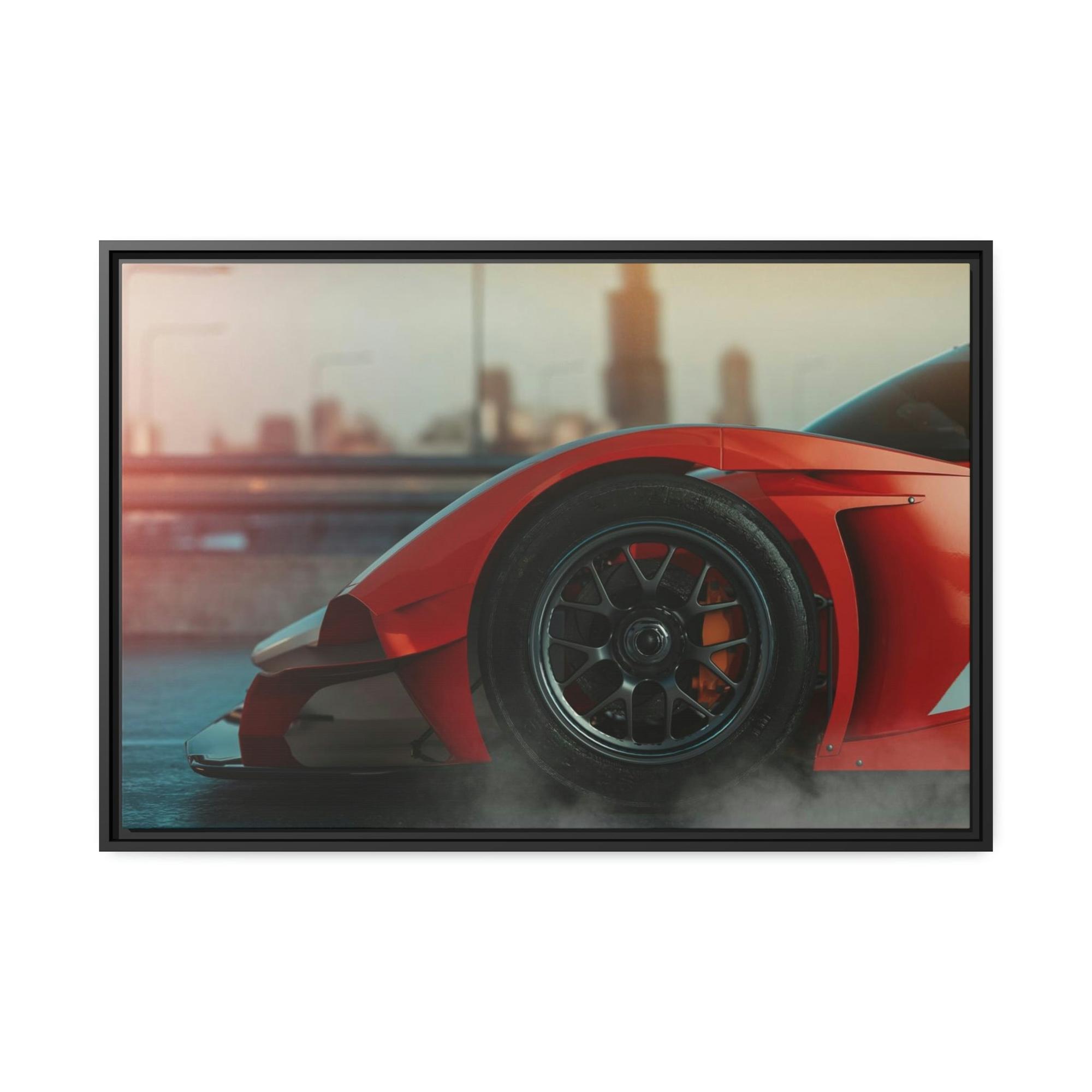 Auto Racing The Need for Speed: Canvas & Posters Art of Auto Racing