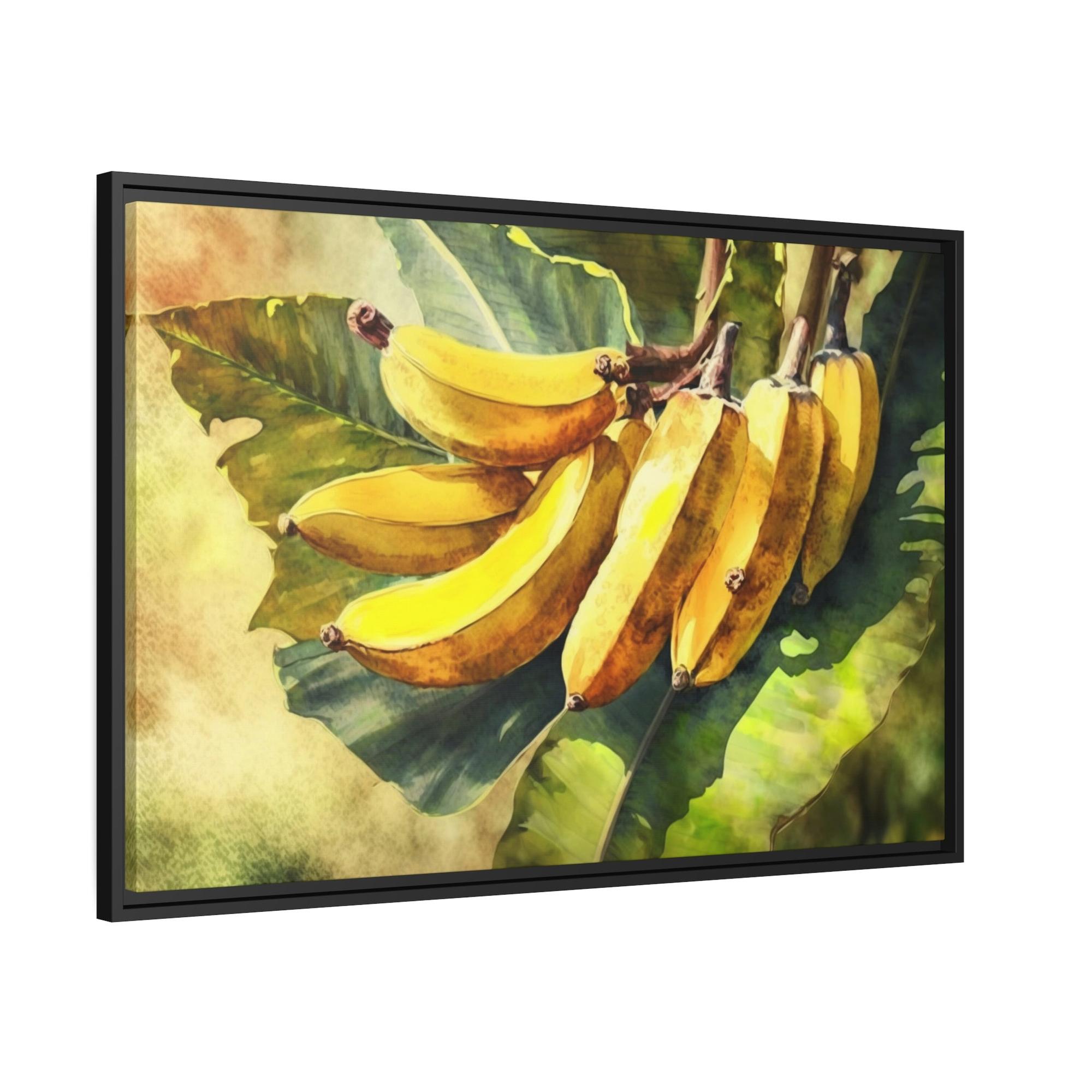 Banana Trees Tropical Oasis: Framed Canvas & Posters of Serene Banana Trees
