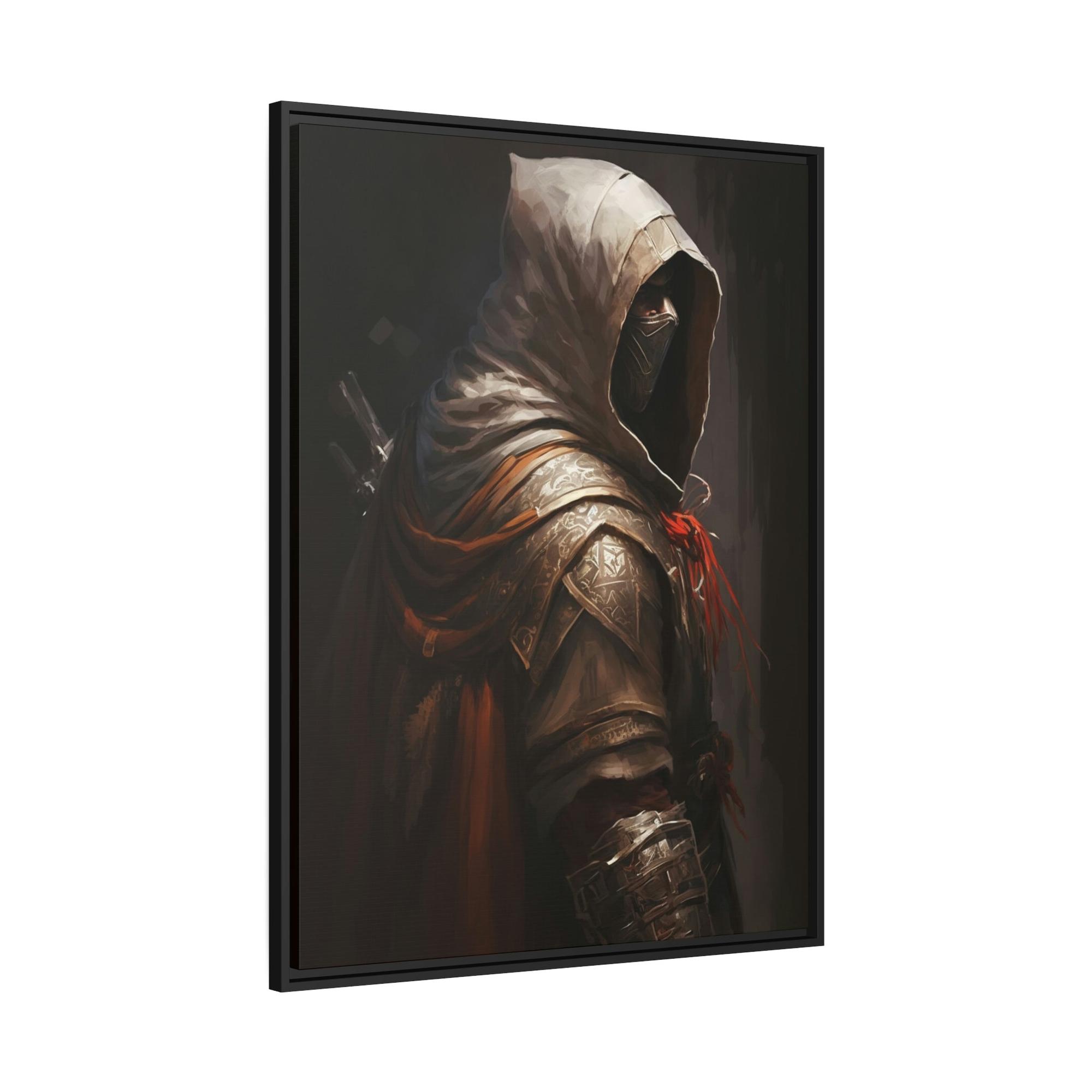 Assassin Creed Artistic Interpretation of Assassin's Creed: Print on Canvas for Fans