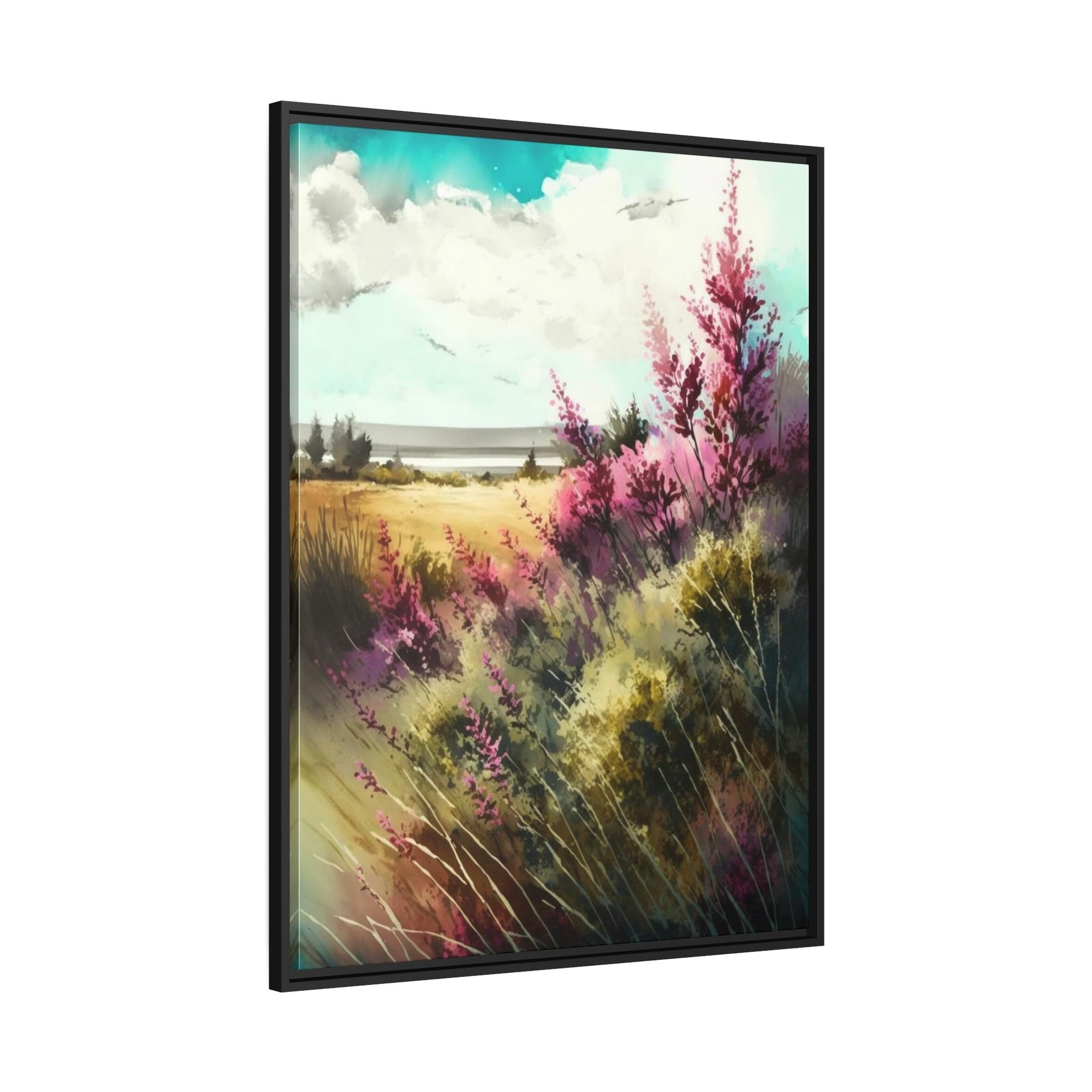 Autumn Rustic Charm: A Beautiful Print on Canvas and Framed Canvas to Add a Touch of Autumn to Your Home