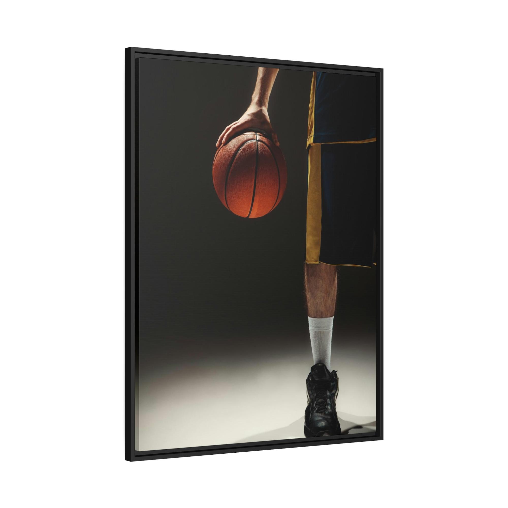 Basketball Basketball Brilliance: Print on Canvas and Framed Posters for Fans of the Sport