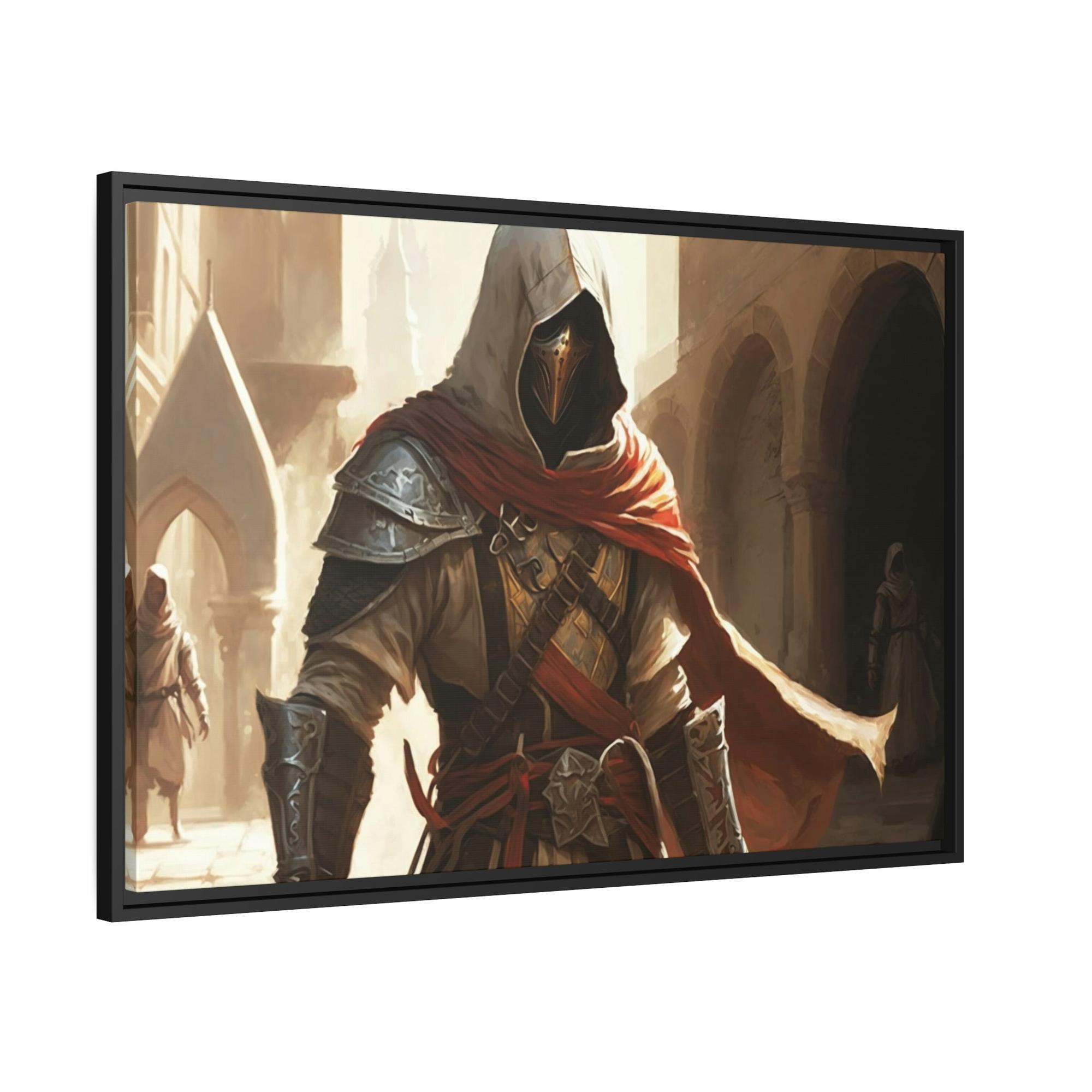 Assassin Creed Altair Ibn-La'Ahad: Wall Art Print on Canvas & Poster of Assassin's Creed