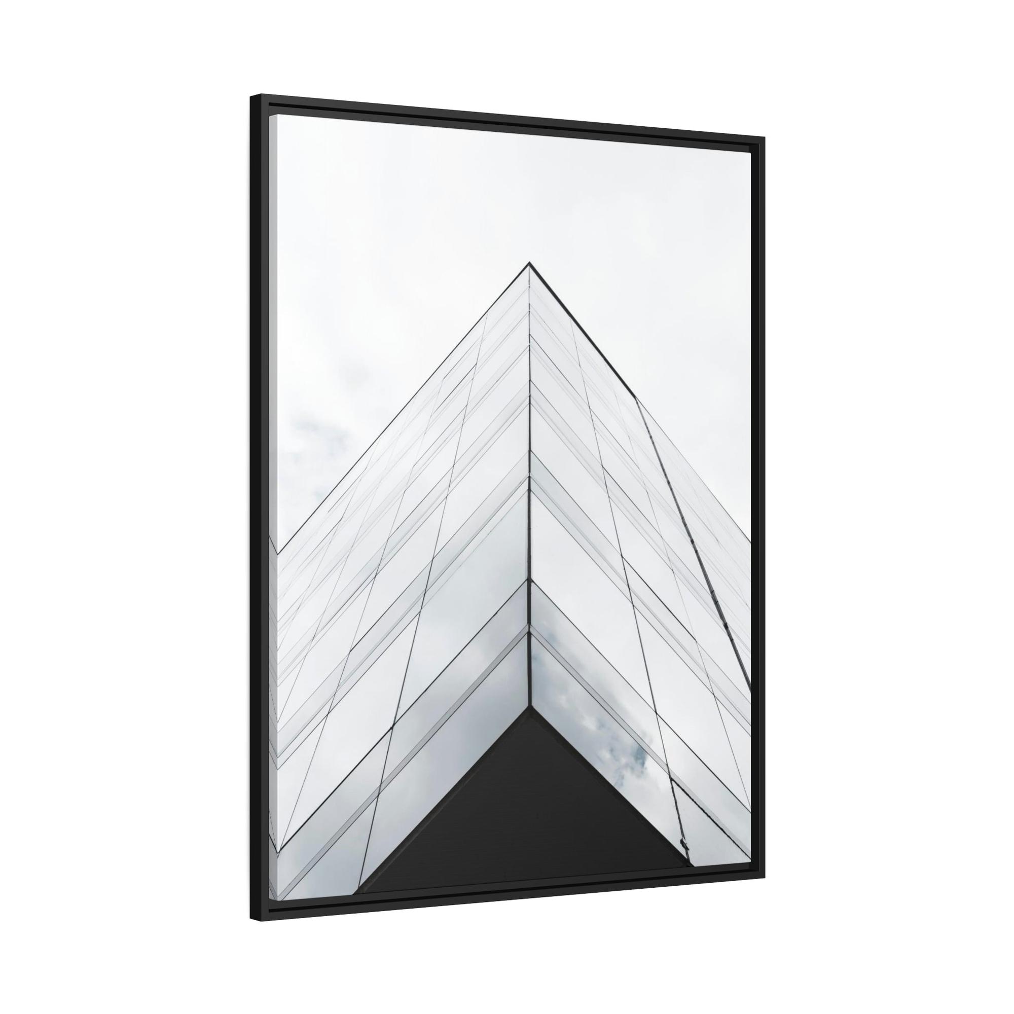 Architecture The Grandeur of Cities: Framed Canvas & Poster Print of Iconic Buildings and Landmarks