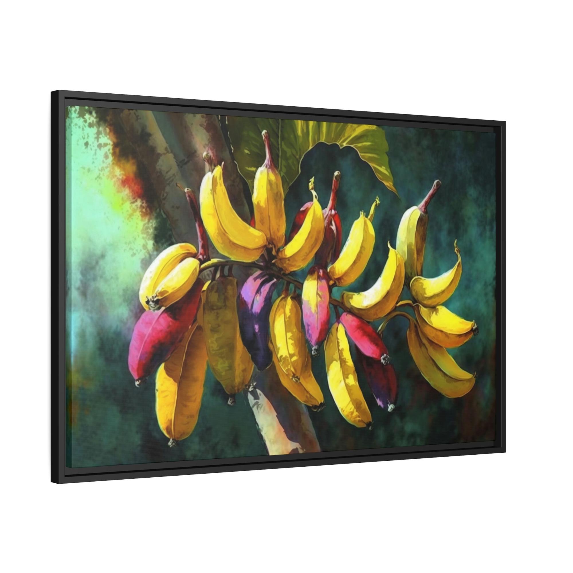 Banana Trees The Beauty of the Tropics: Natural Canvas & Posters with Lush Banana Trees