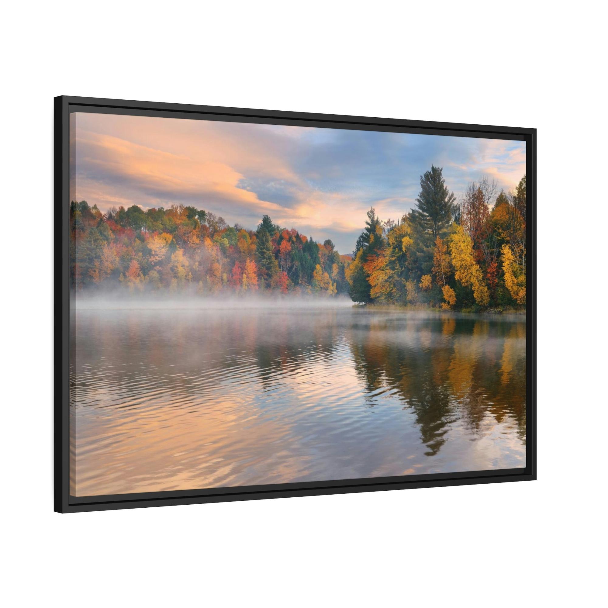 Autumn Seasonal Splendor: A Stunning Print on Canvas and Framed Canvas to Celebrate the Colors of Fall