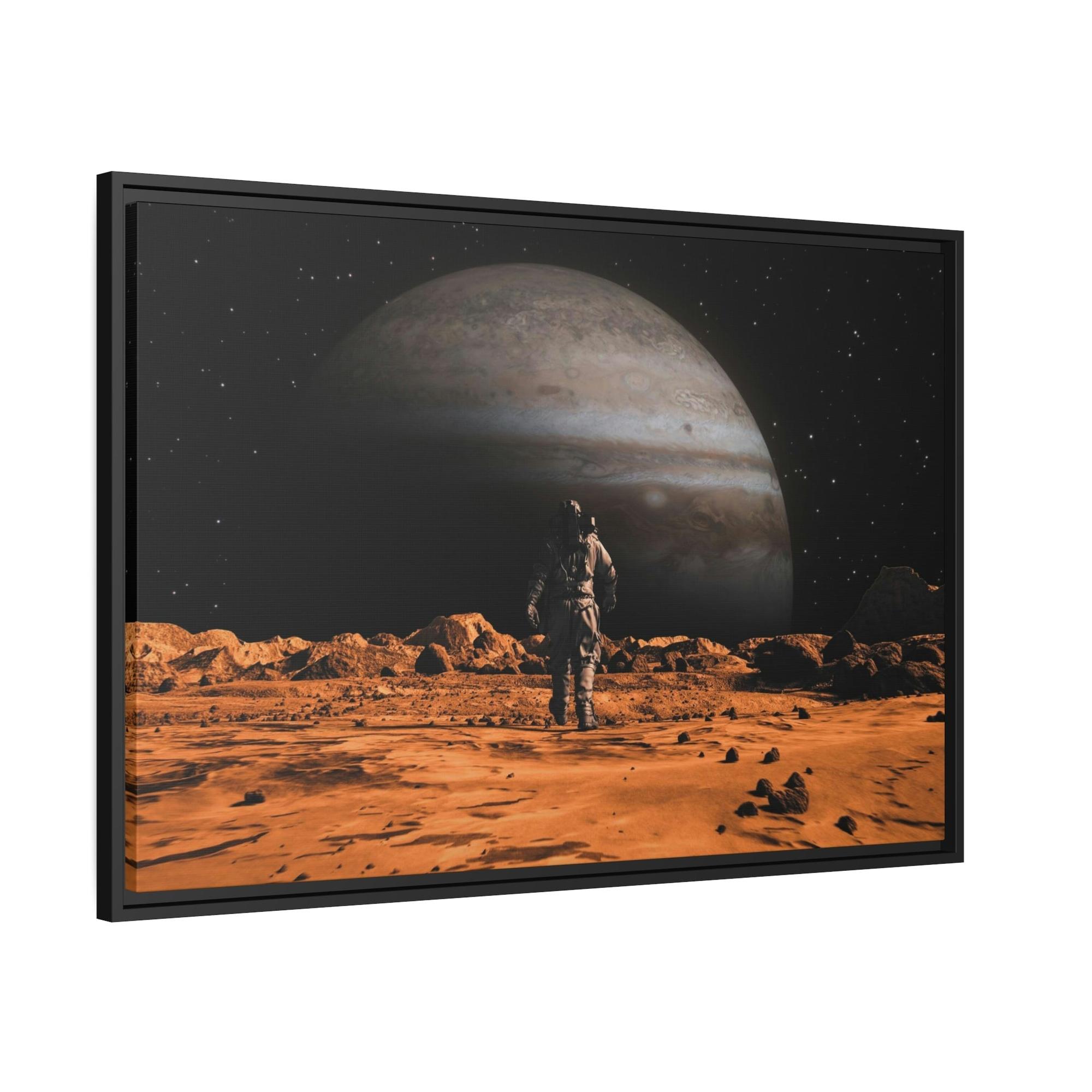 Astronauts The Art of Astronauts: Framed Canvas for Your Personal Gallery