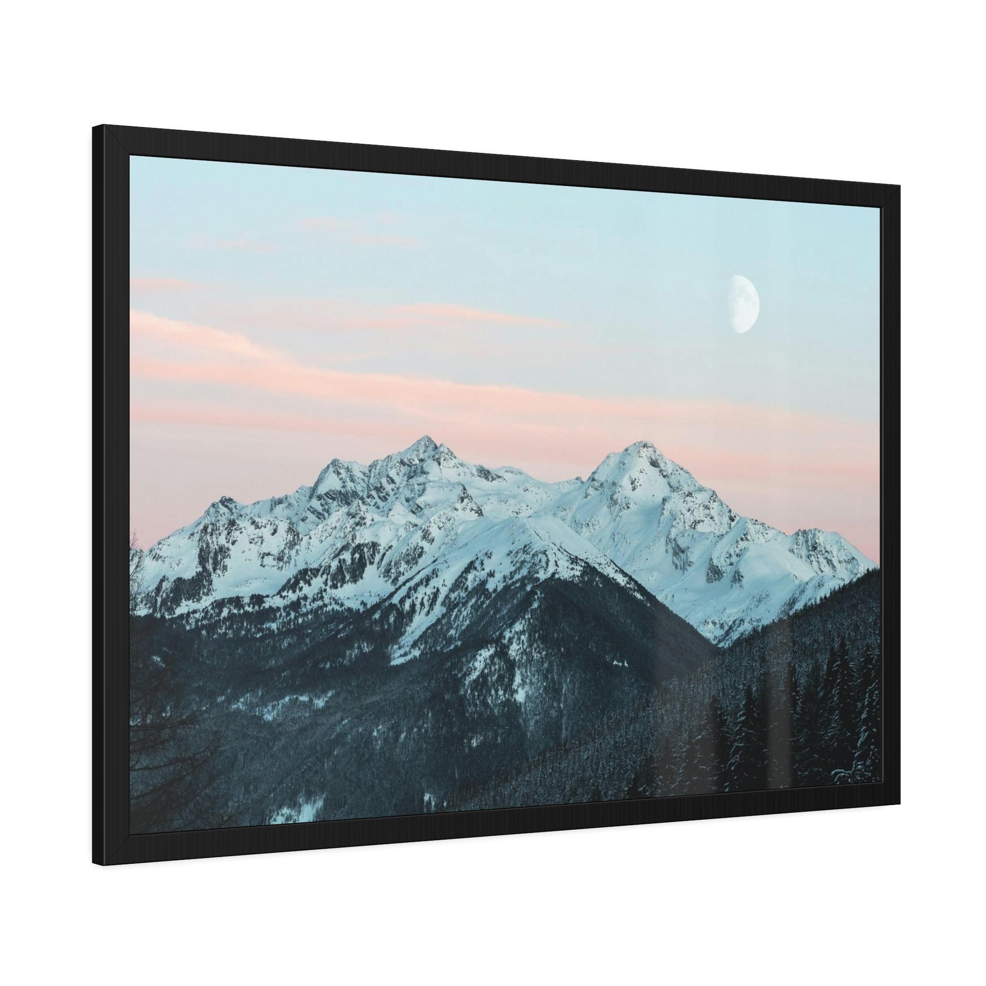 Mountains The Majesty of the Mountains: Breathtaking Natural Canvas Wall Art Print