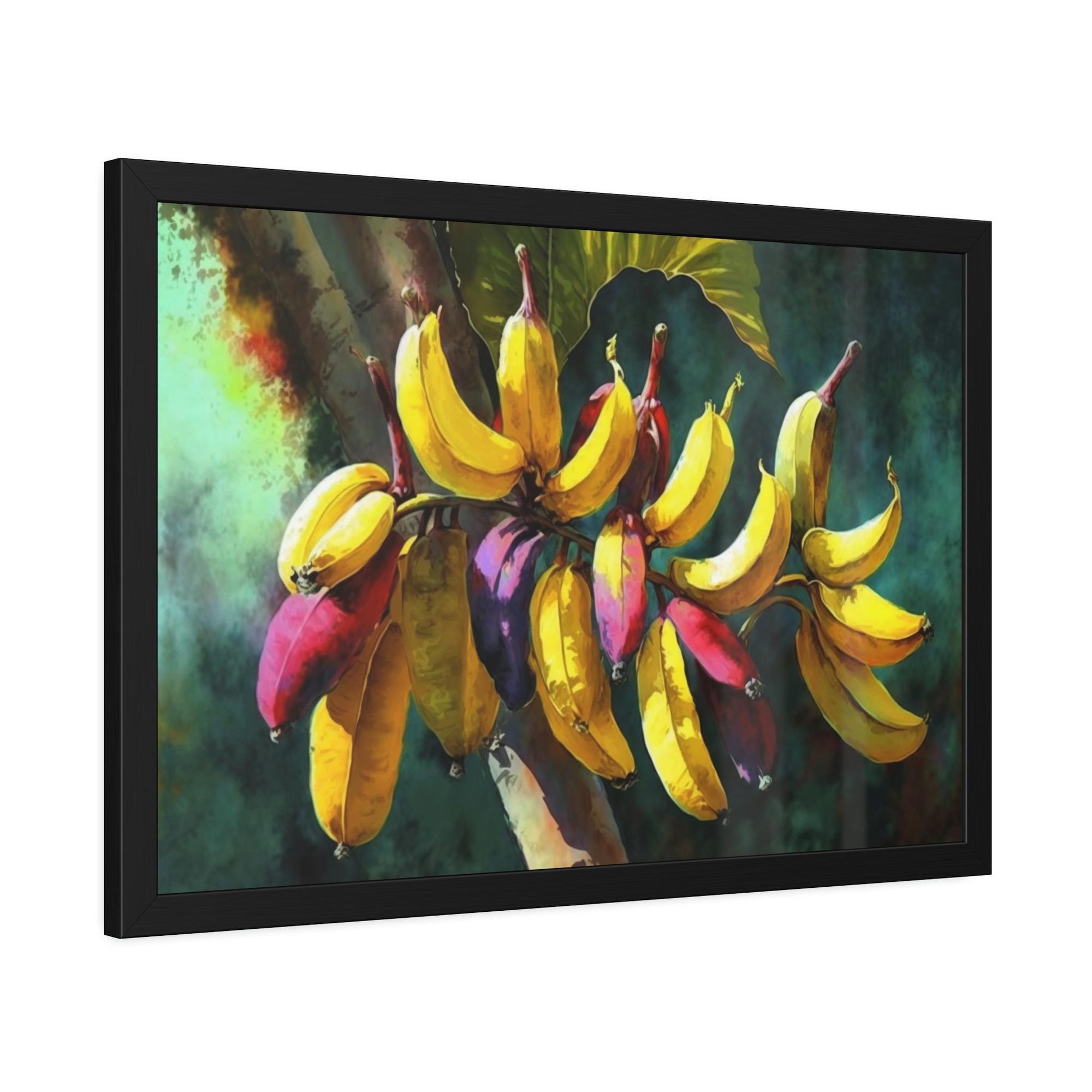 Banana Trees The Beauty of the Tropics: Natural Canvas & Posters with Lush Banana Trees
