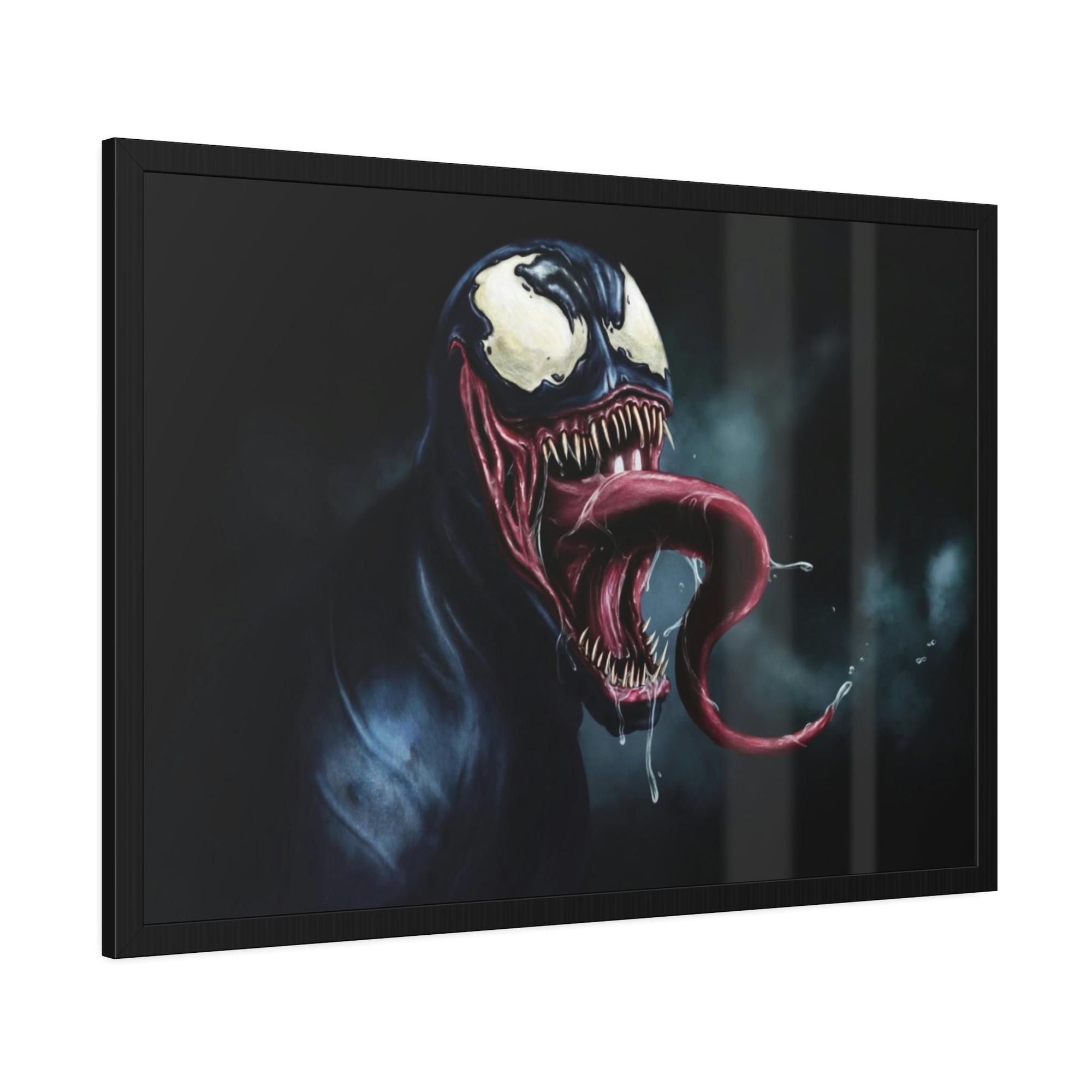 Fantasy And Sci-Fi Explore New Worlds: Sci-Fi and Fantasy Framed Canvas Wall Art with Venomous Detail