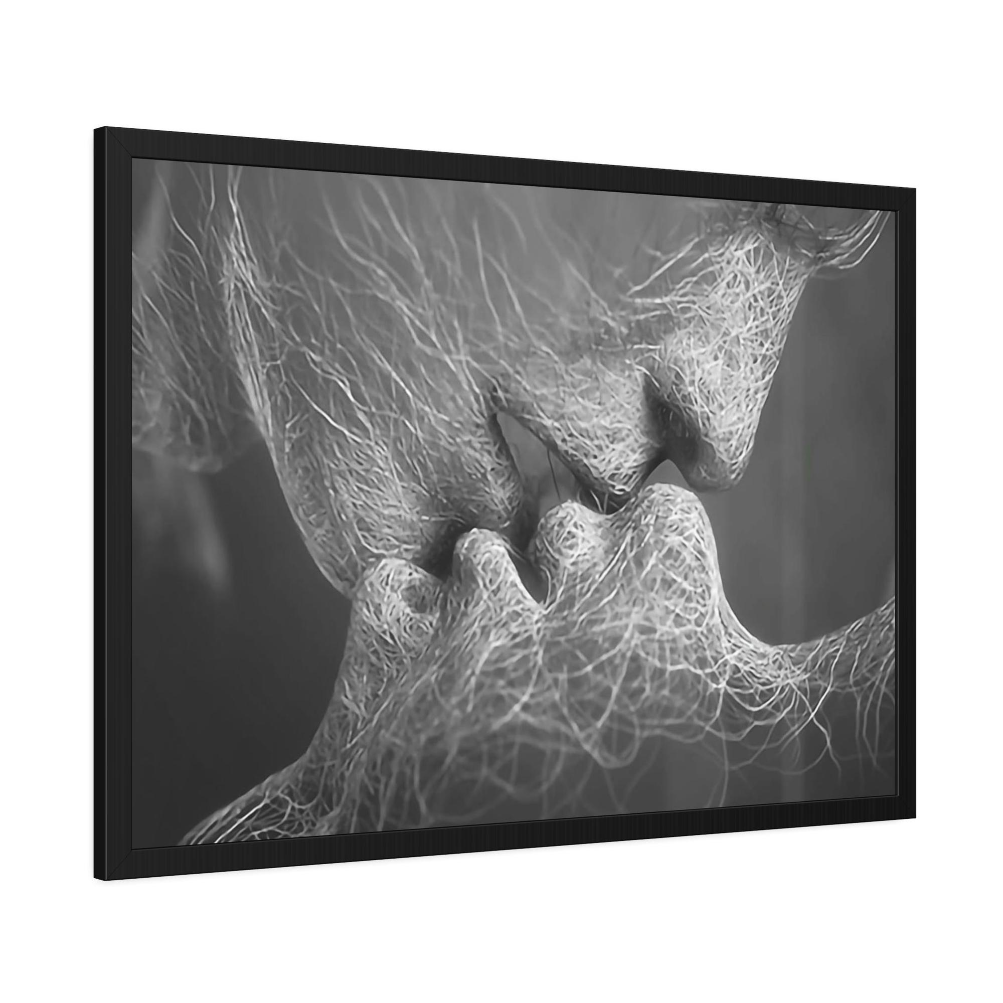 Modern Modern Vibes: Beautiful Wall Art on Natural Canvas & Poster