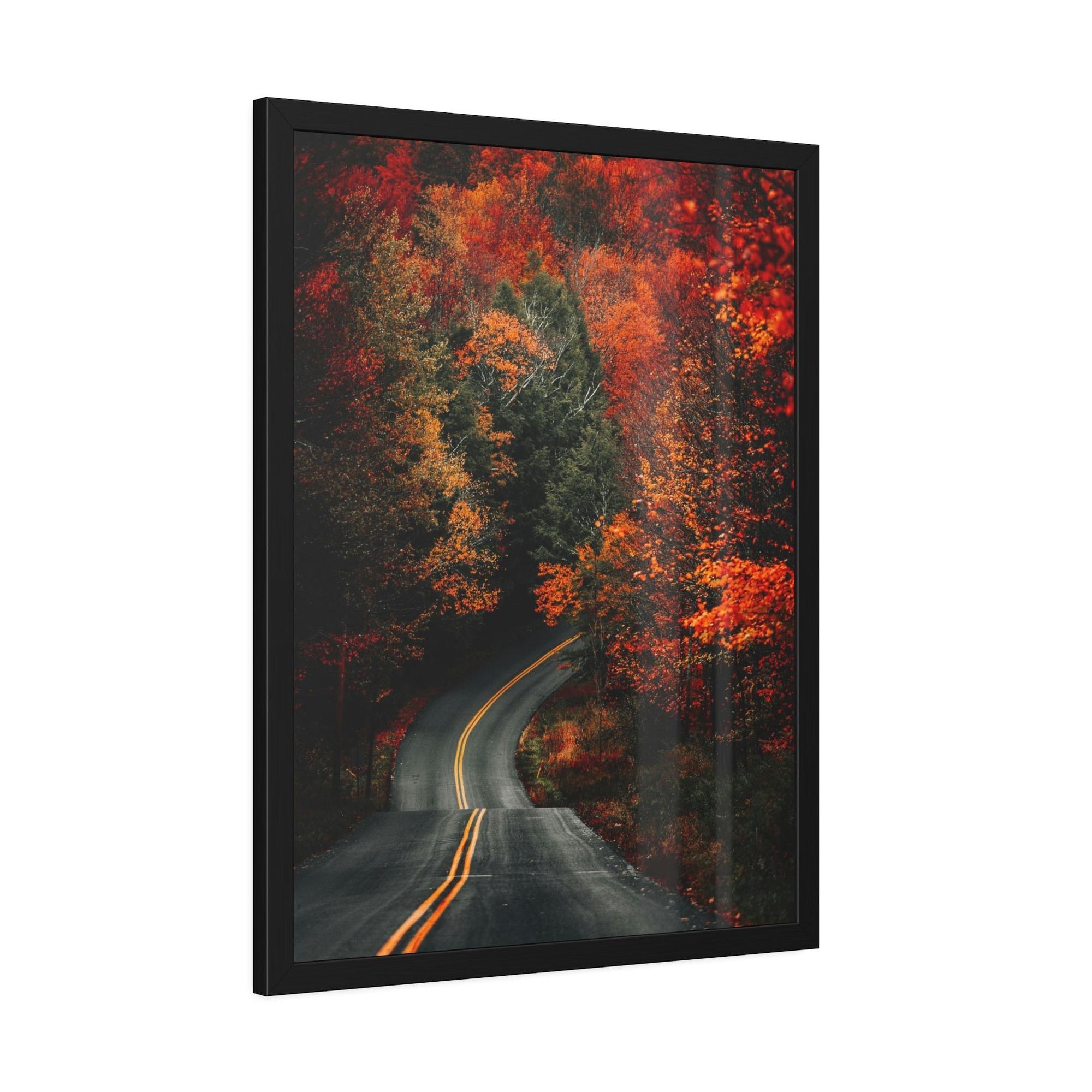 Autumn Golden Hues of Autumn: A Stunning Framed Poster and Wall Art to Bring Nature Indoors