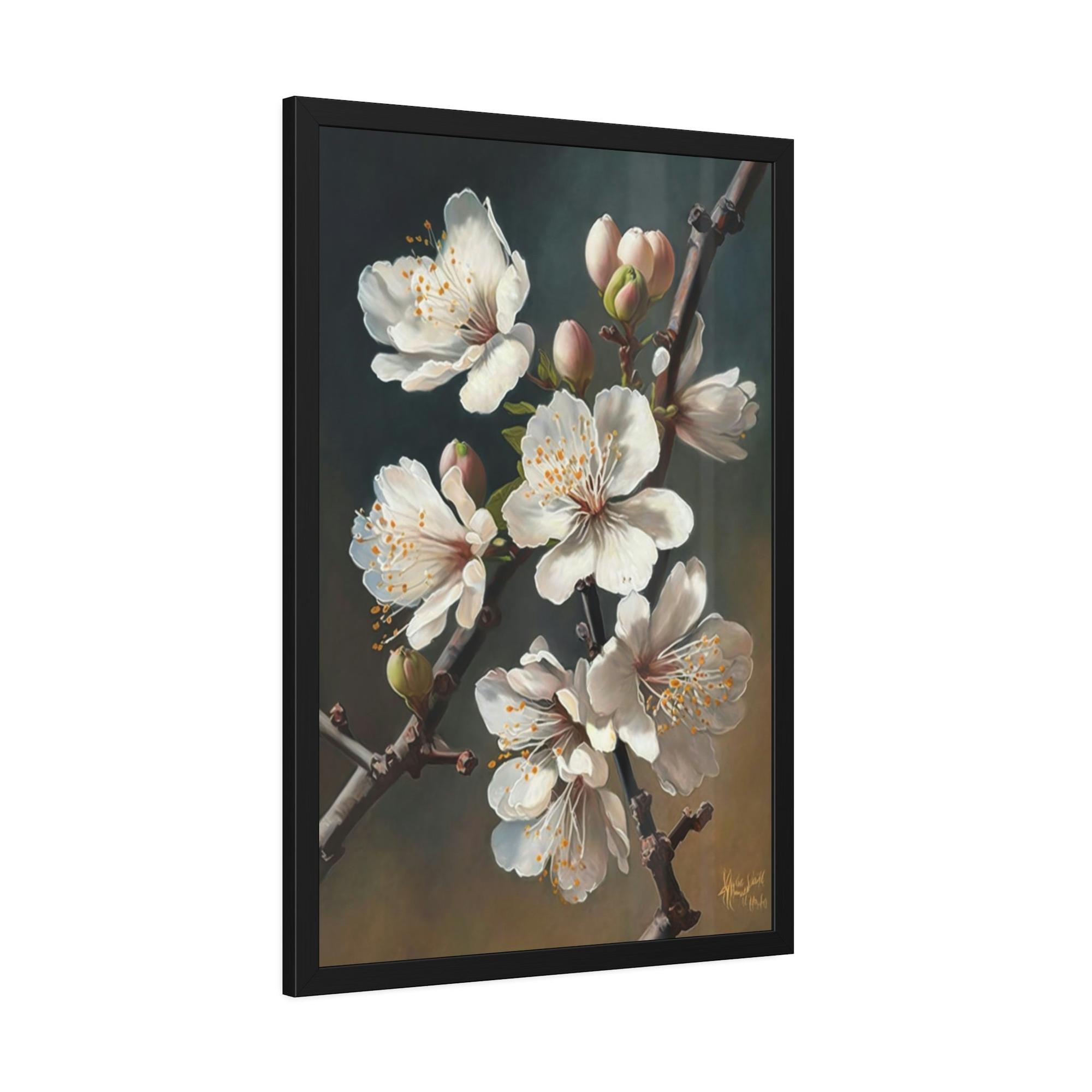 undefined The Promise of Spring: Poster & Canvas Print of Blooming Almond Trees