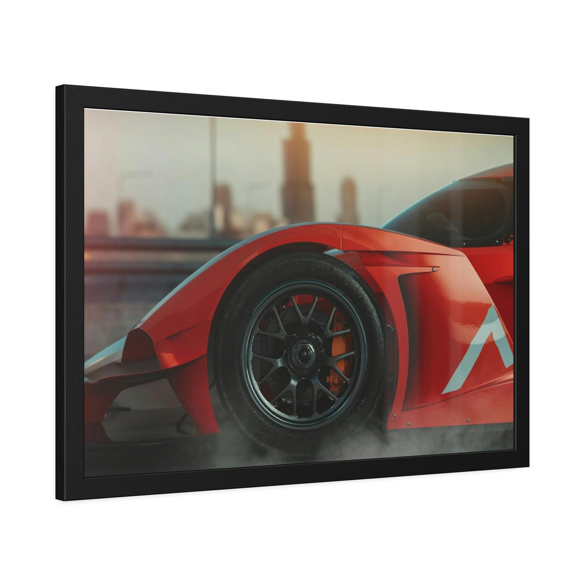 Auto Racing The Need for Speed: Canvas & Posters Art of Auto Racing