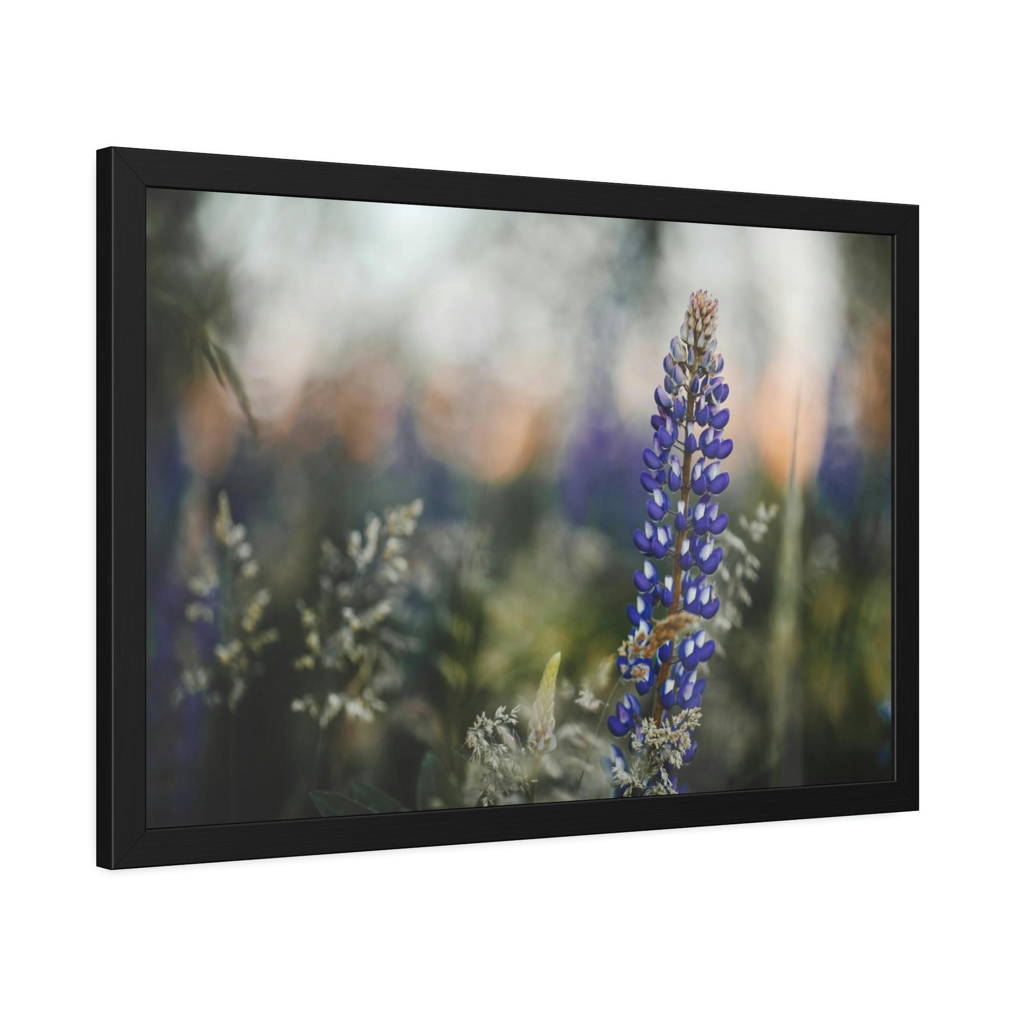 Bluebonnets Bluebonnet Bliss: Artistic Canvas Print of a Serene Field of Flowers
