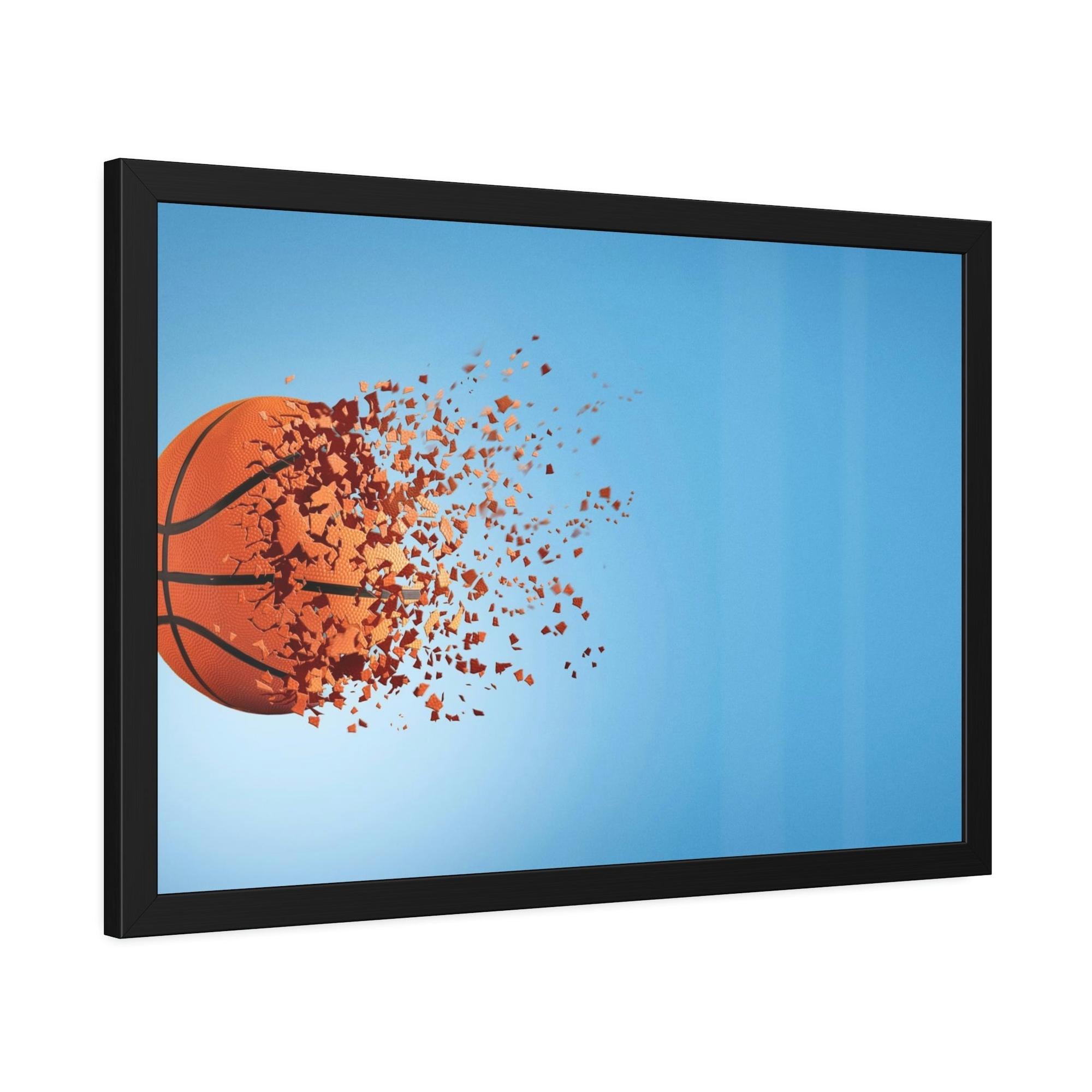 Basketball Basketball Magic: Print on Canvas and Framed Posters for Fans of the Game