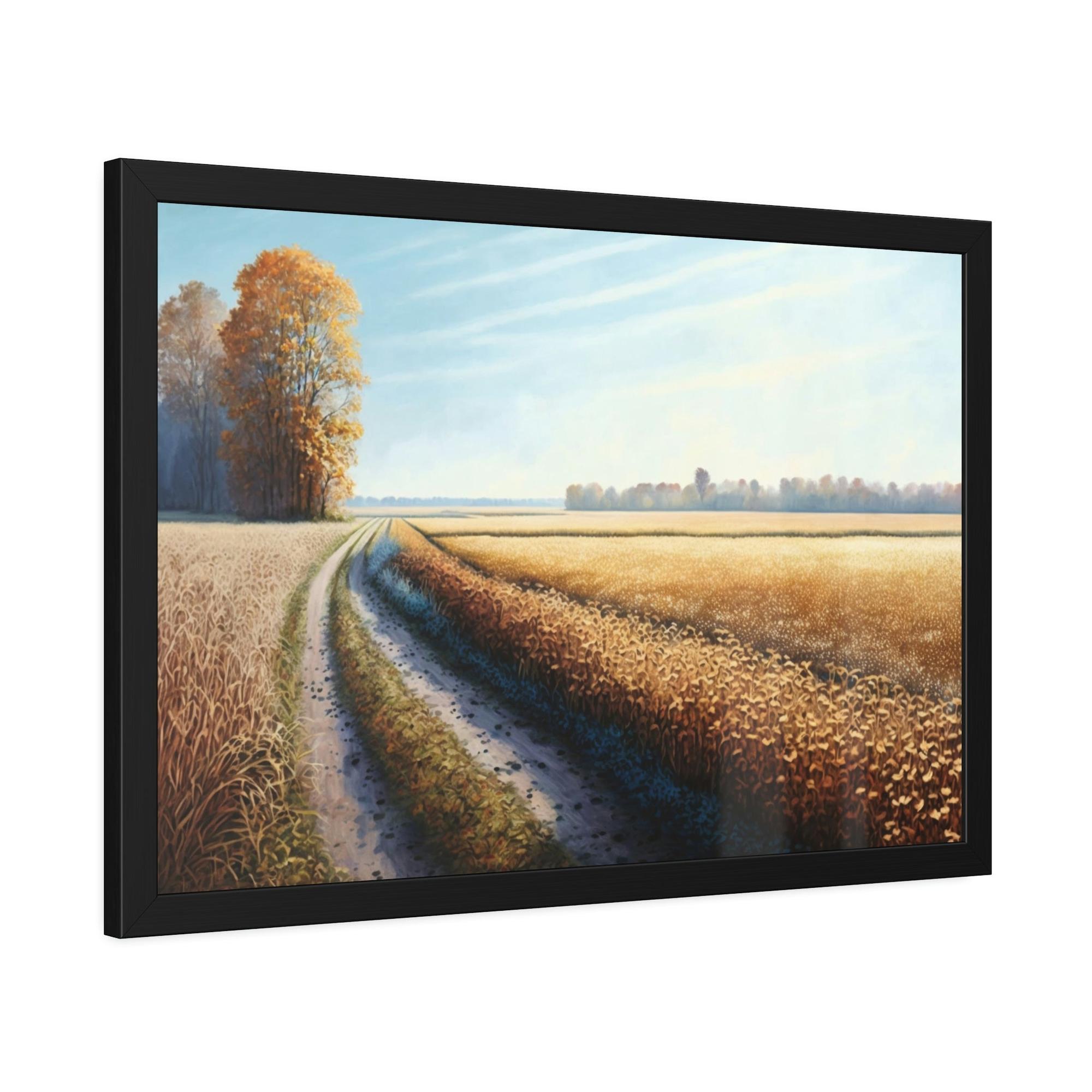 Autumn Autumn Serenity: Captivating Wall Art and Canvas Print for a Peaceful Ambience