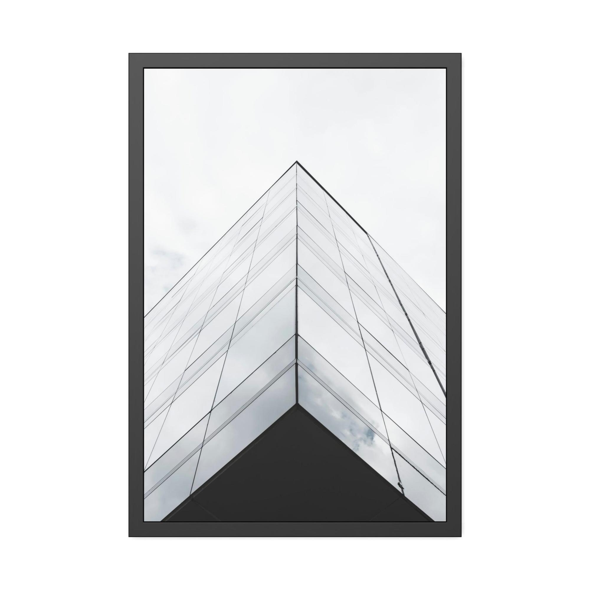 Architecture The Grandeur of Cities: Framed Canvas & Poster Print of Iconic Buildings and Landmarks