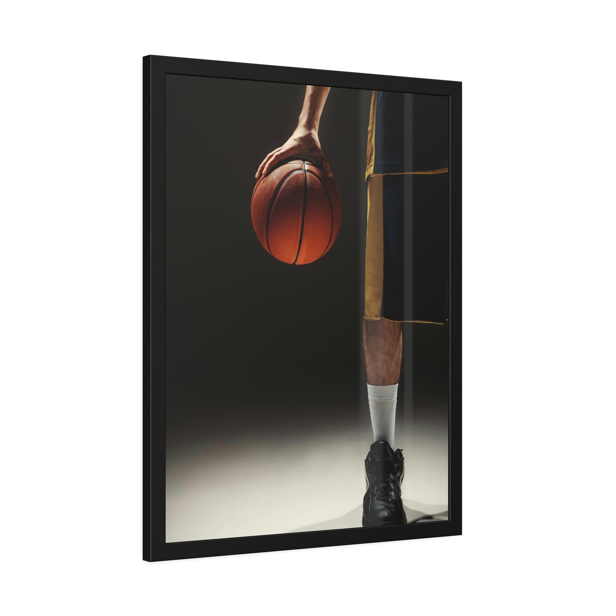 Basketball Basketball Brilliance: Print on Canvas and Framed Posters for Fans of the Sport