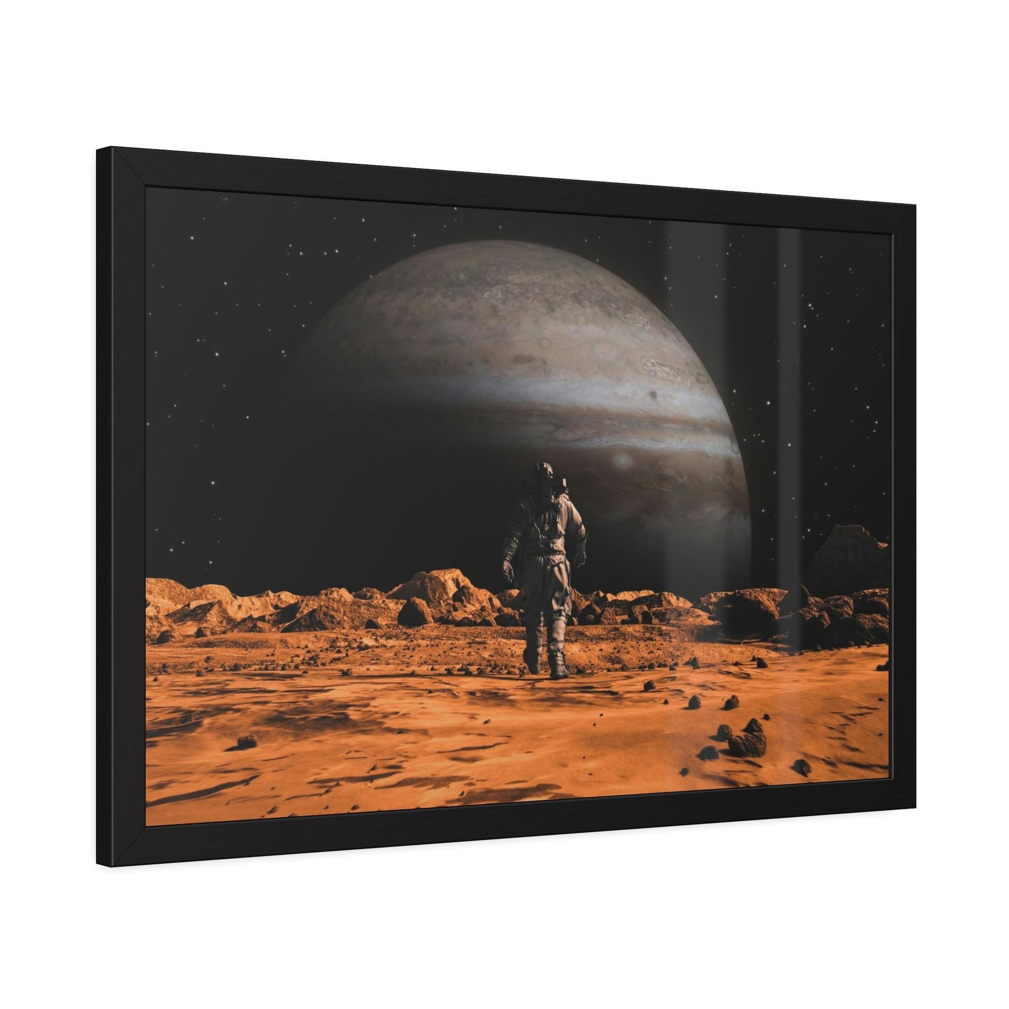Astronauts The Art of Astronauts: Framed Canvas for Your Personal Gallery