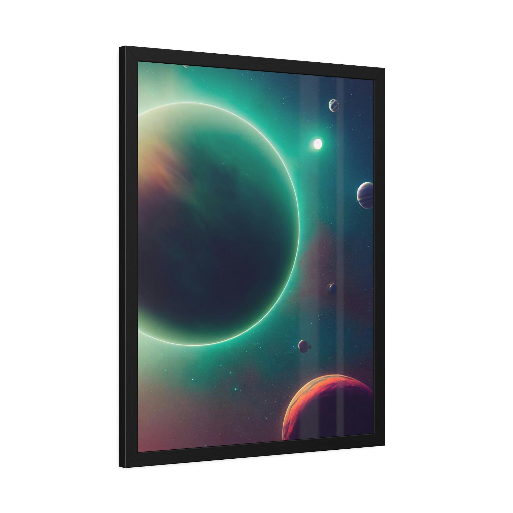 Astronomy & Space Solar System Symphony: A Striking Astronomy Print on Canvas & Poster