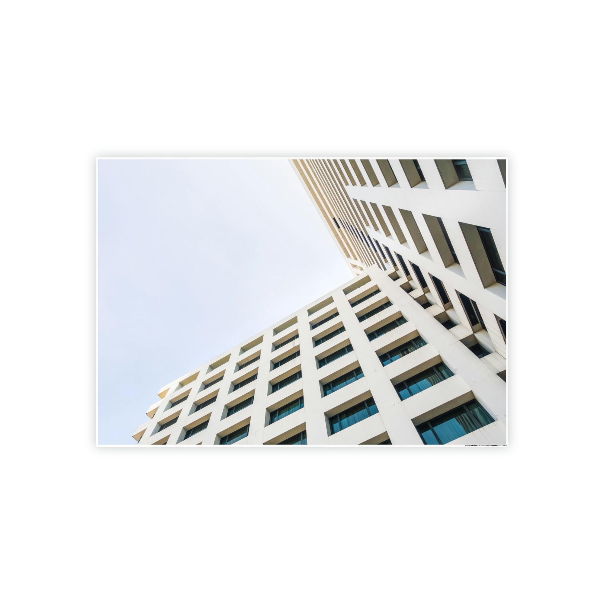 Architecture The Art of Architecture: Natural Canvas & Poster Print of Iconic Buildings