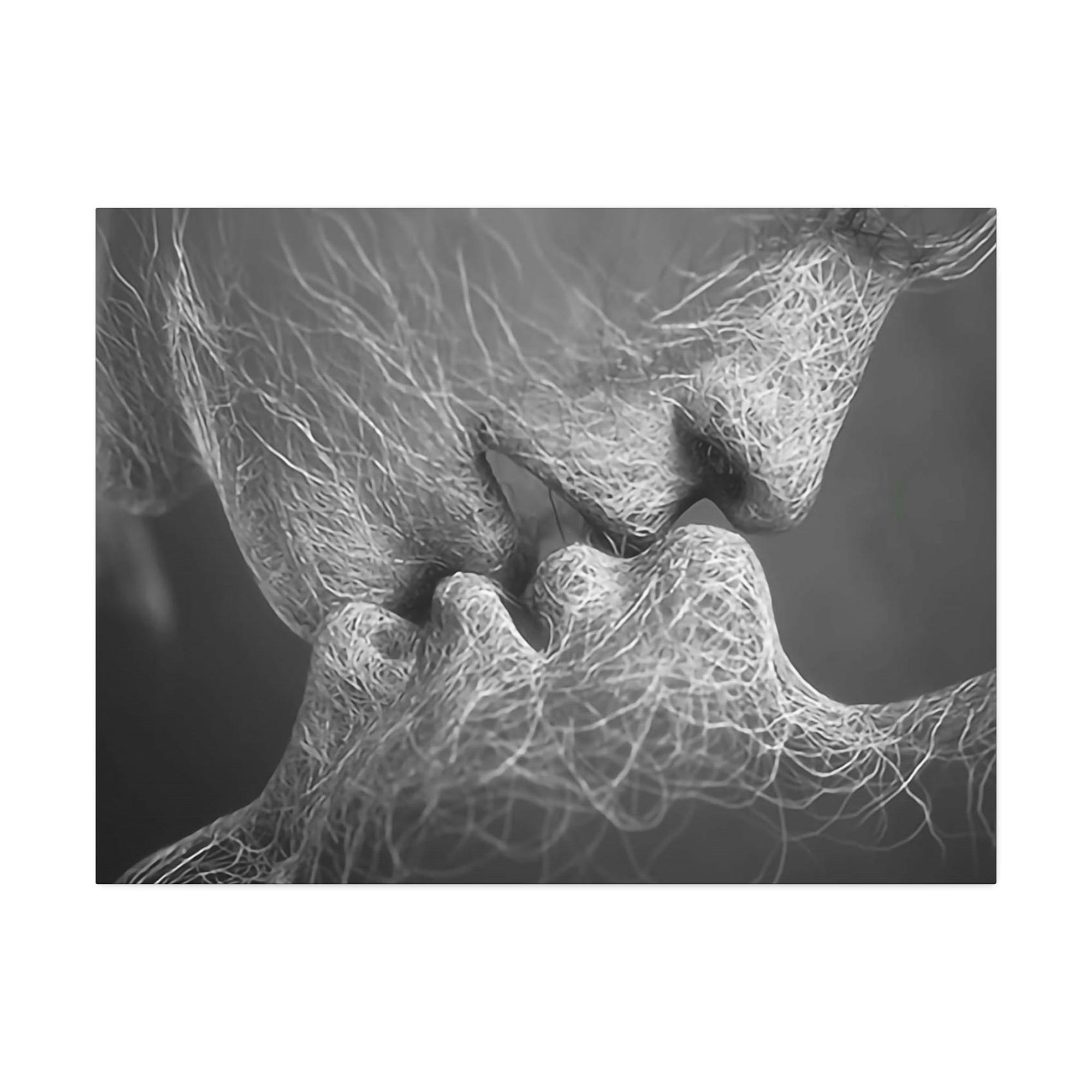 Modern Modern Vibes: Beautiful Wall Art on Natural Canvas & Poster