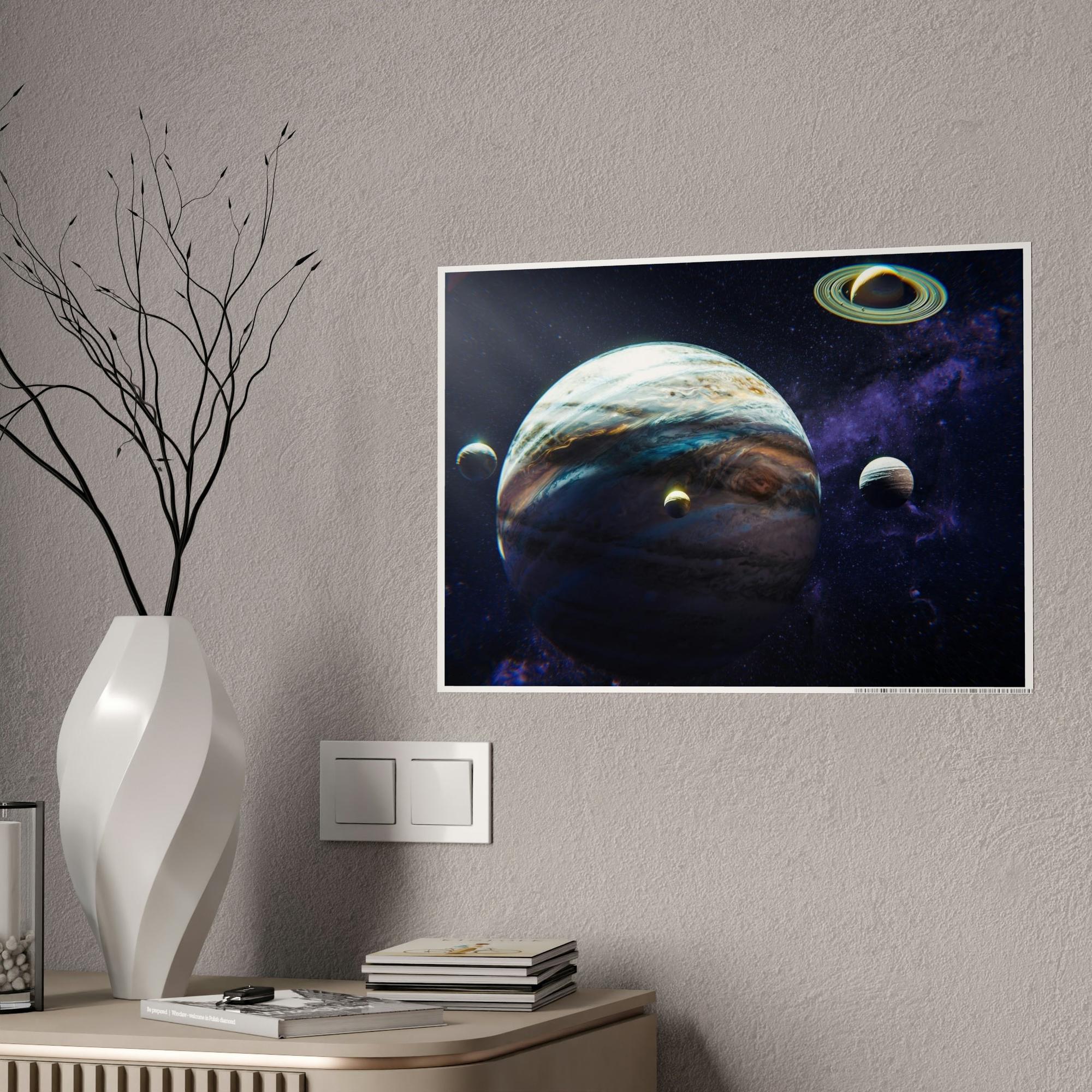 Astronomy & Space The Beauty of the Cosmos: Framed Canvas & Posters Print of Space