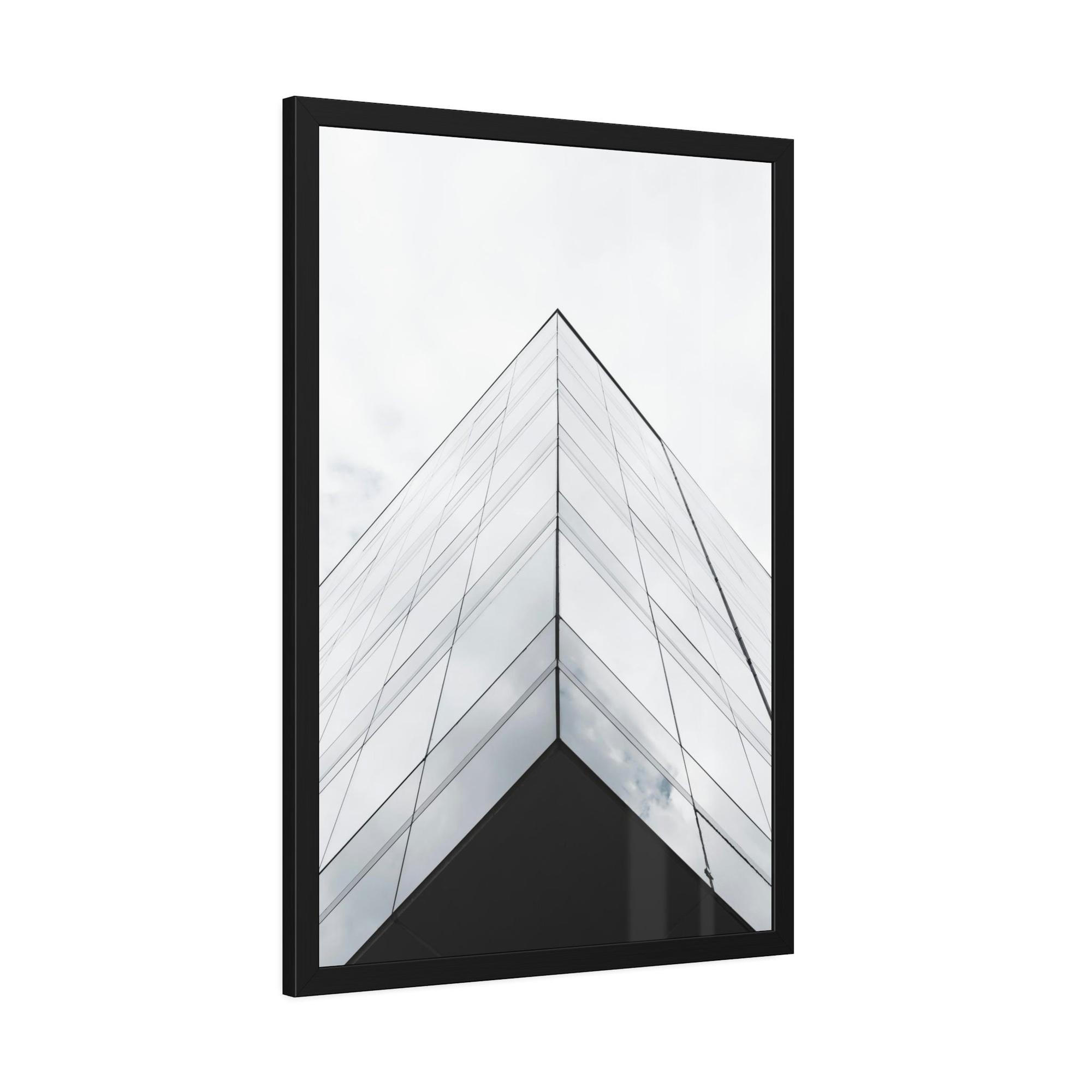 Architecture The Grandeur of Cities: Framed Canvas & Poster Print of Iconic Buildings and Landmarks