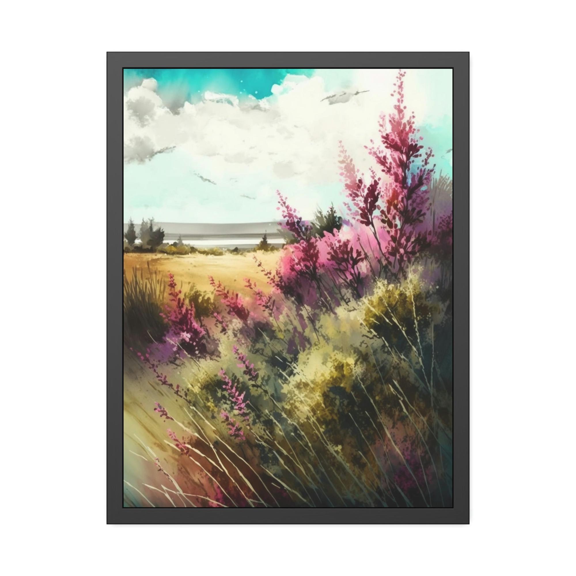 undefined Rustic Charm: A Beautiful Print on Canvas and Framed Canvas to Add a Touch of Autumn to Your Home