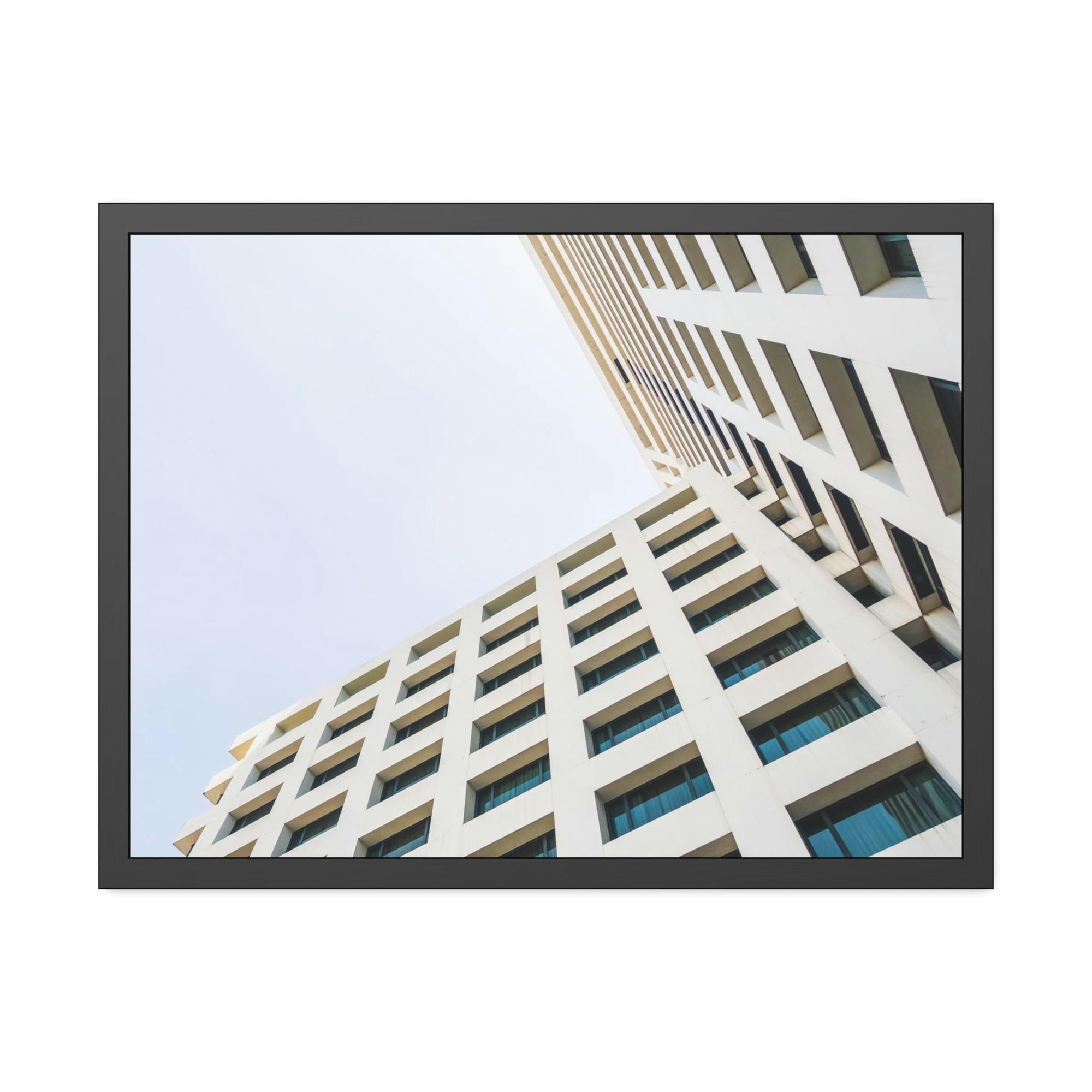 Architecture The Art of Architecture: Natural Canvas & Poster Print of Iconic Buildings