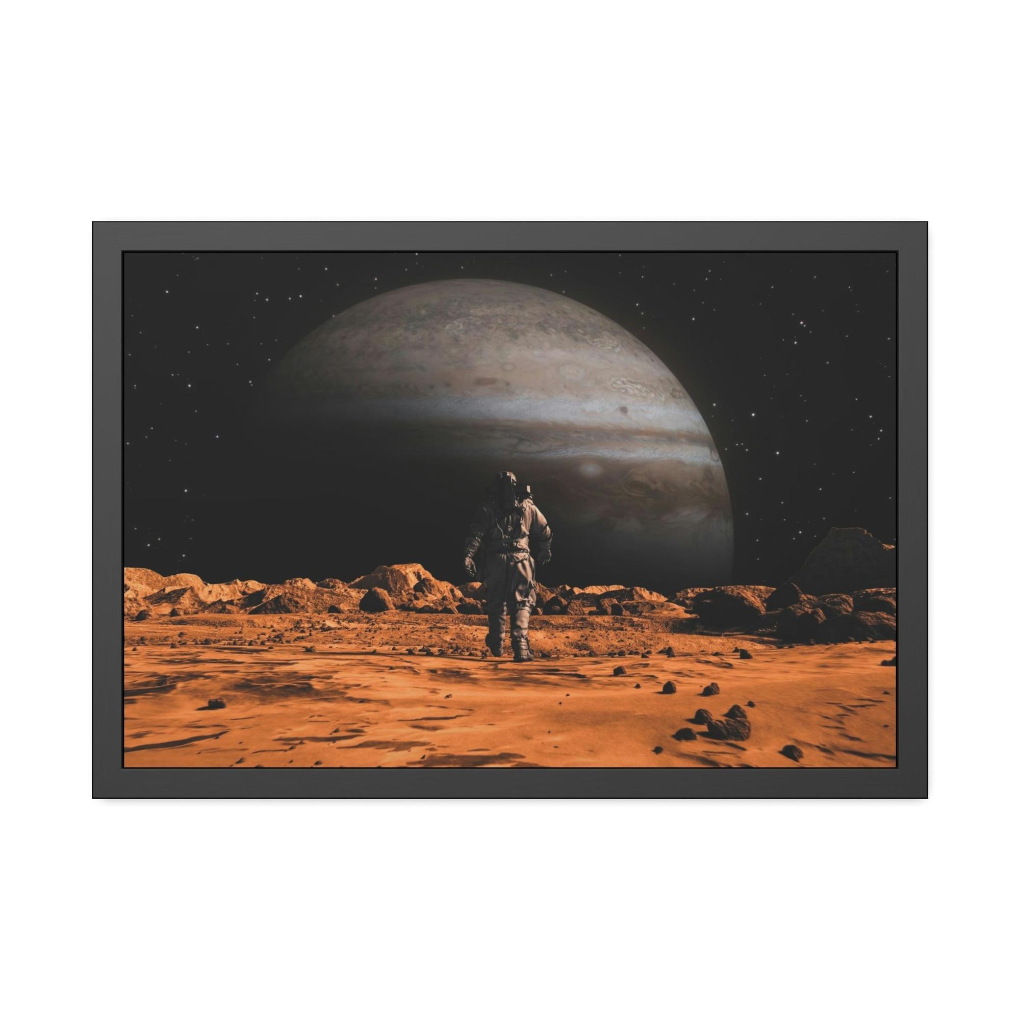 Astronauts The Art of Astronauts: Framed Canvas for Your Personal Gallery