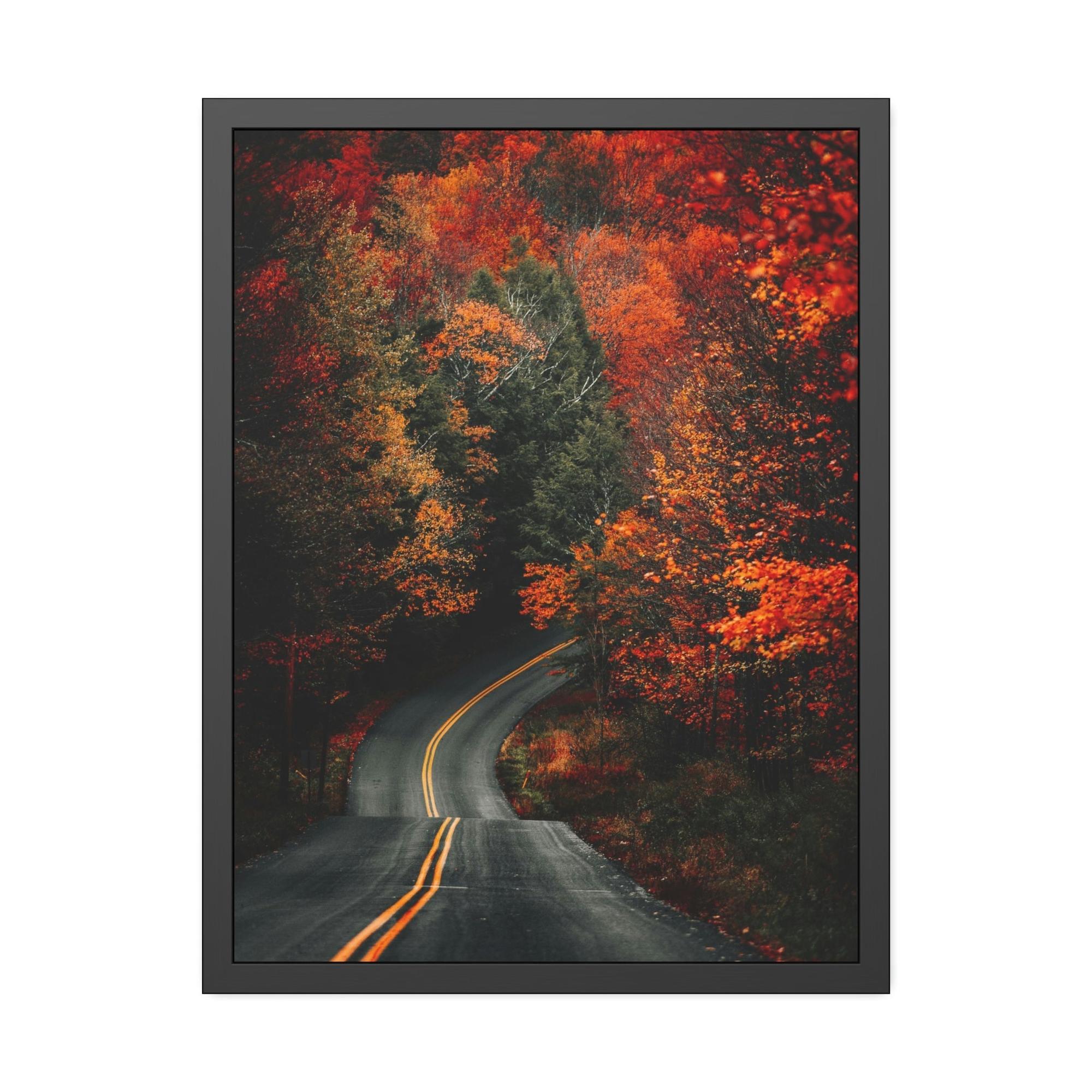 undefined Golden Hues of Autumn: A Stunning Framed Poster and Wall Art to Bring Nature Indoors