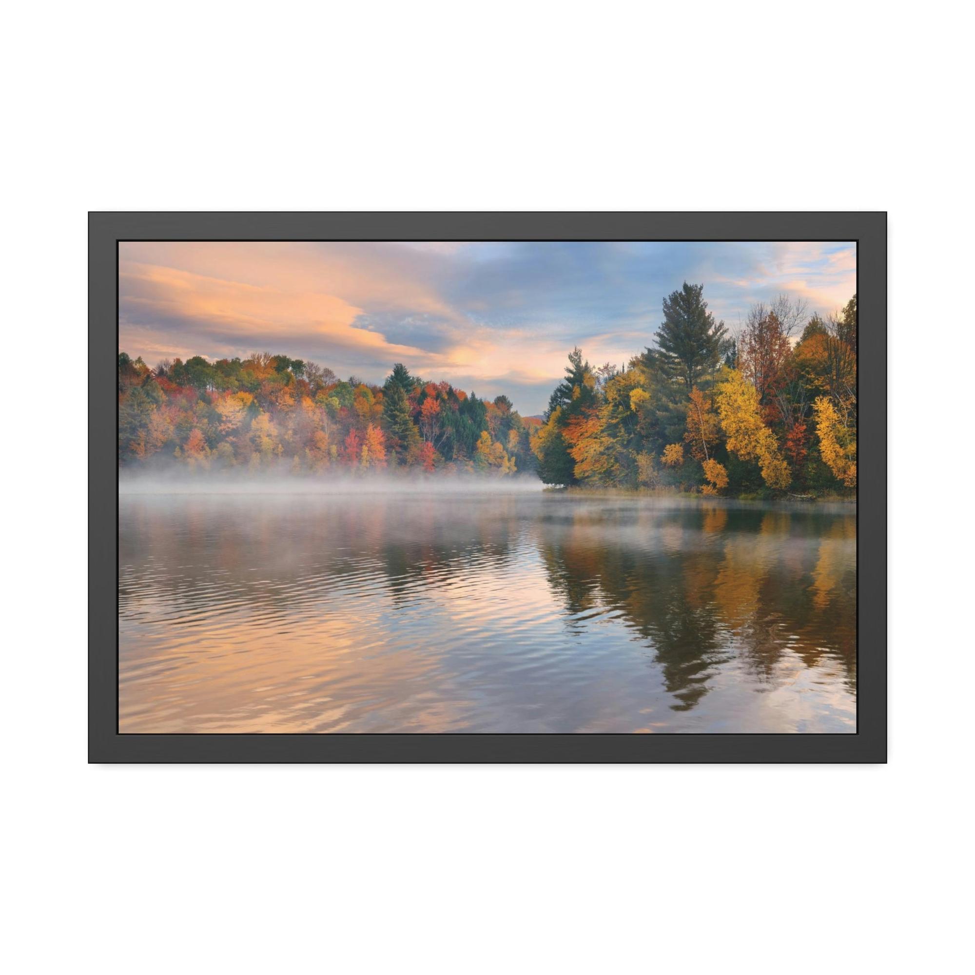 Autumn Seasonal Splendor: A Stunning Print on Canvas and Framed Canvas to Celebrate the Colors of Fall