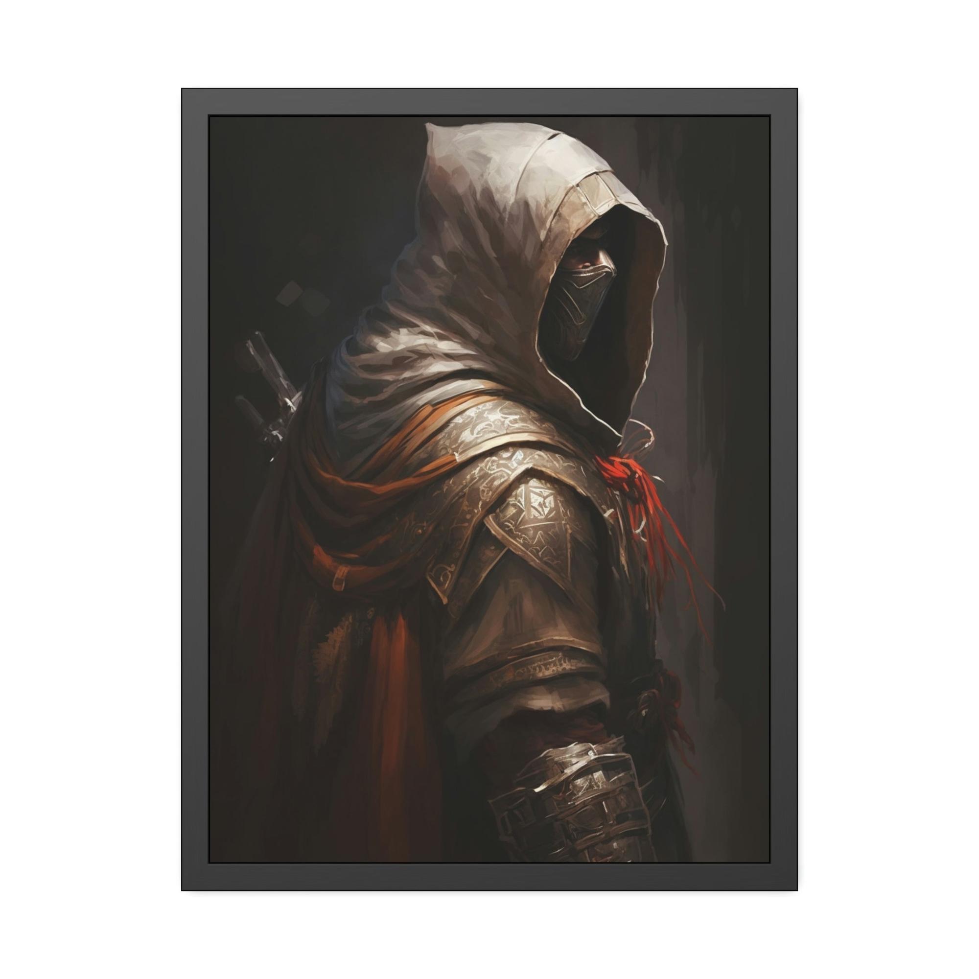 Assassin Creed Artistic Interpretation of Assassin's Creed: Print on Canvas for Fans