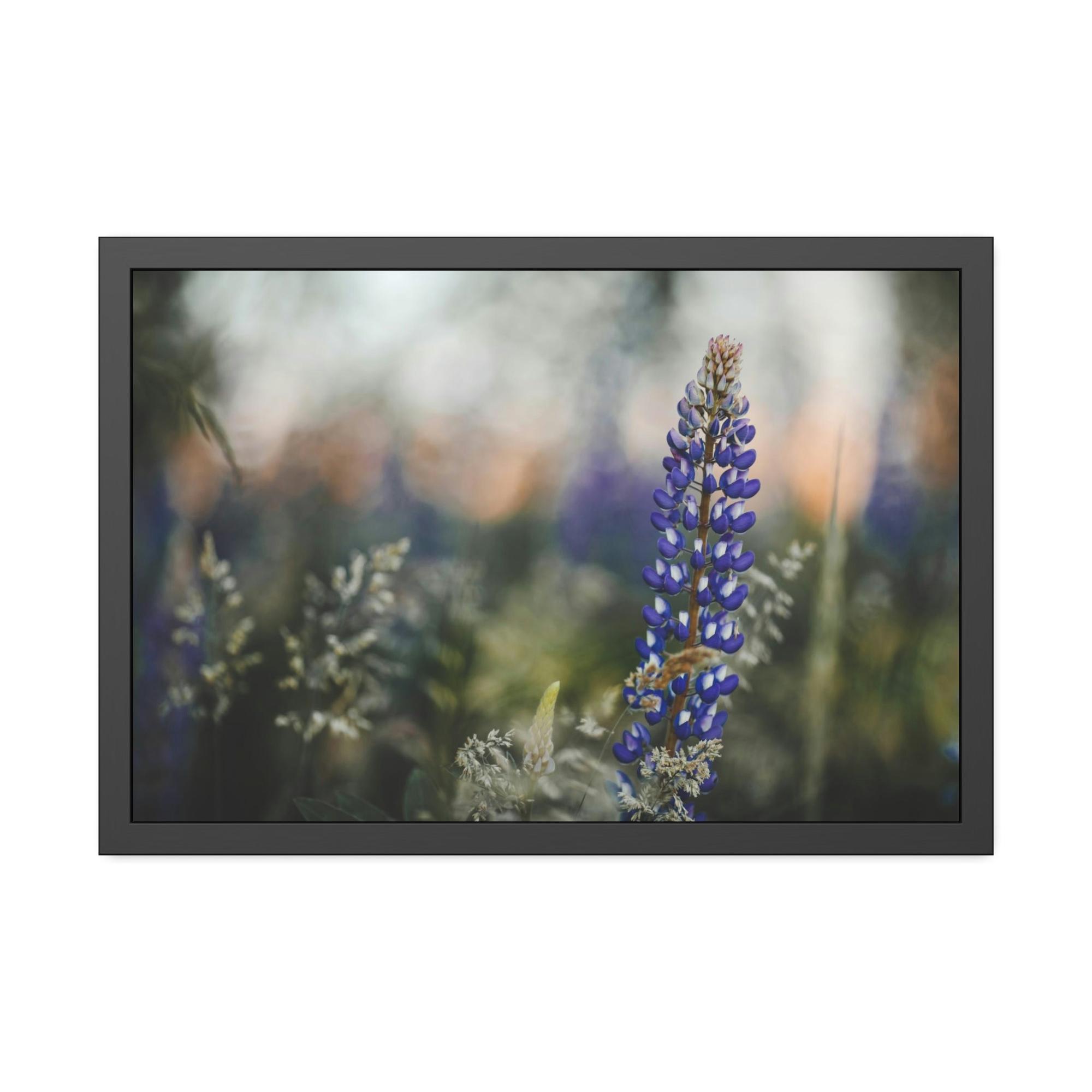 Bluebonnets Bluebonnet Bliss: Artistic Canvas Print of a Serene Field of Flowers